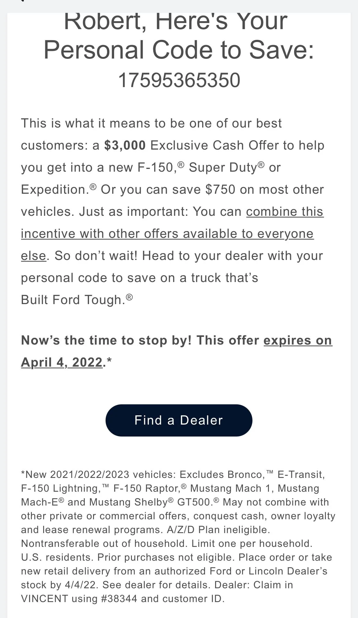 Ford Maverick $1000 rebate on Mavericks? AA6F37E6-9483-4C06-9FD3-09FFFE0B01F5
