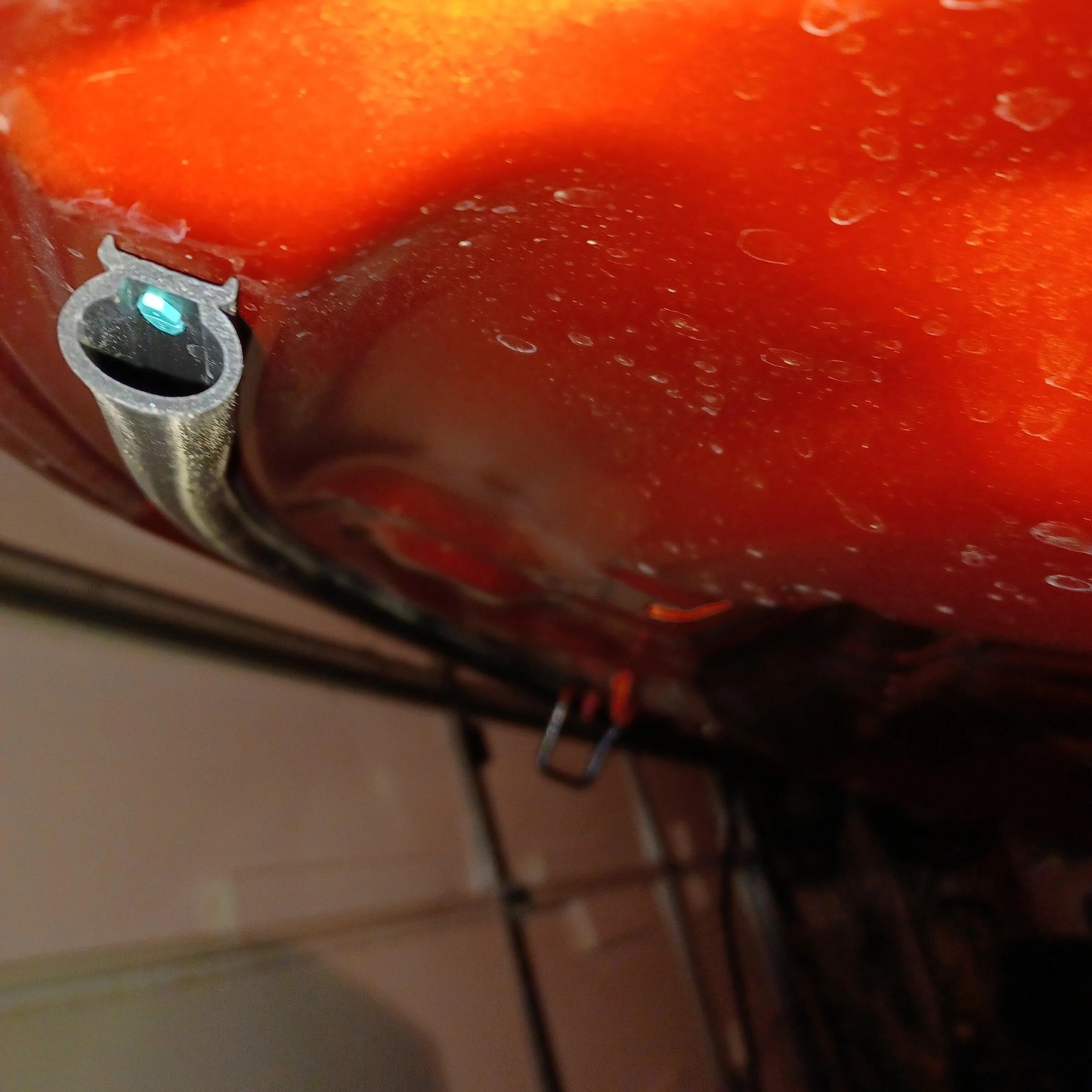 Ford Maverick Installing the WeatherTech Hood Protector 20220324_190415