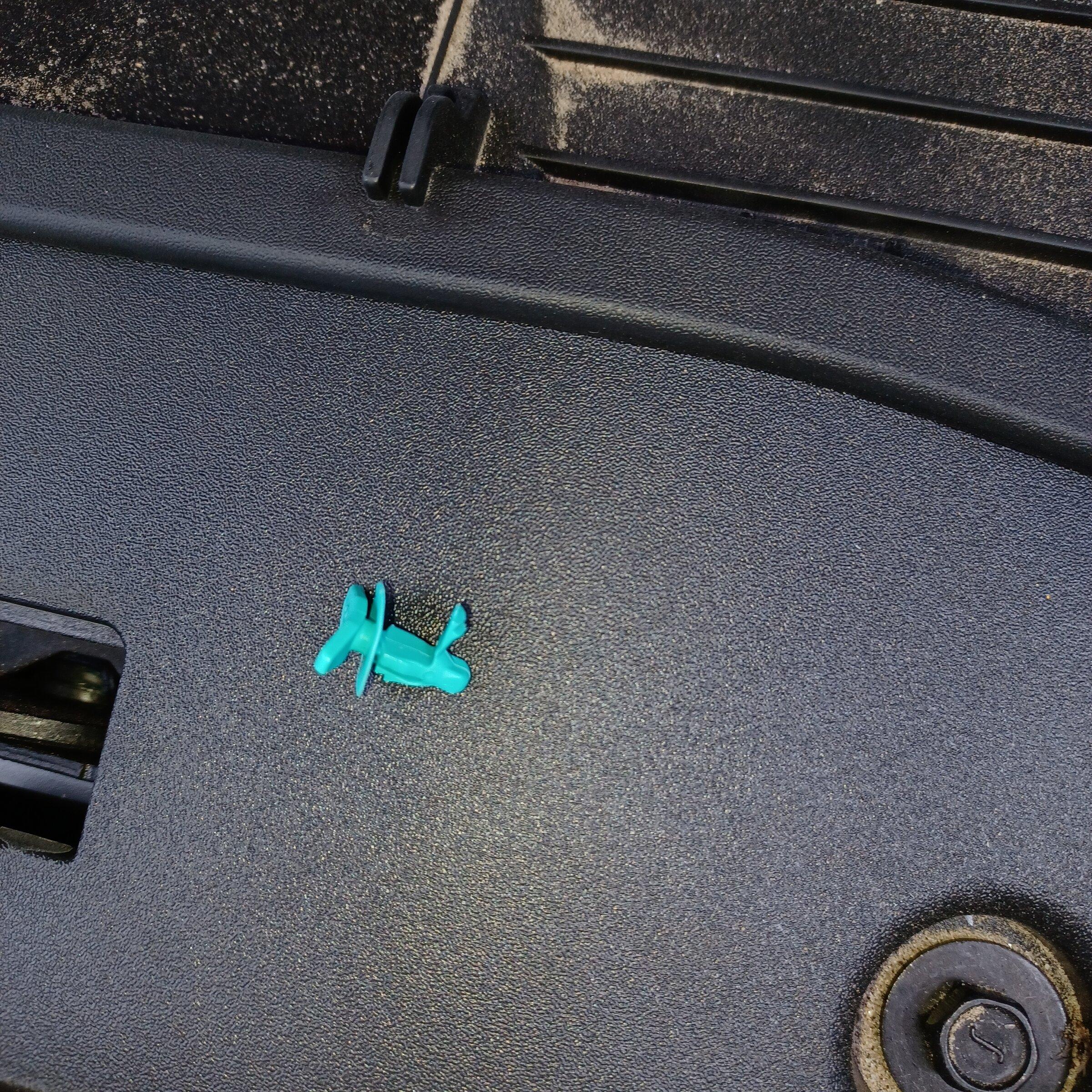 Ford Maverick Installing the WeatherTech Hood Protector 20220415_141442
