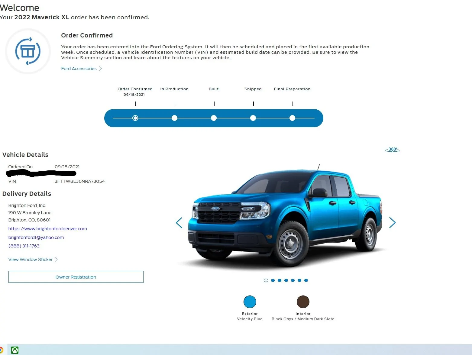 Ford Maverick ⏱ Maverick Scheduling Next Week (4/18) For Production Build Weeks 5/30 - 6/13 Screenshot (1)_LI