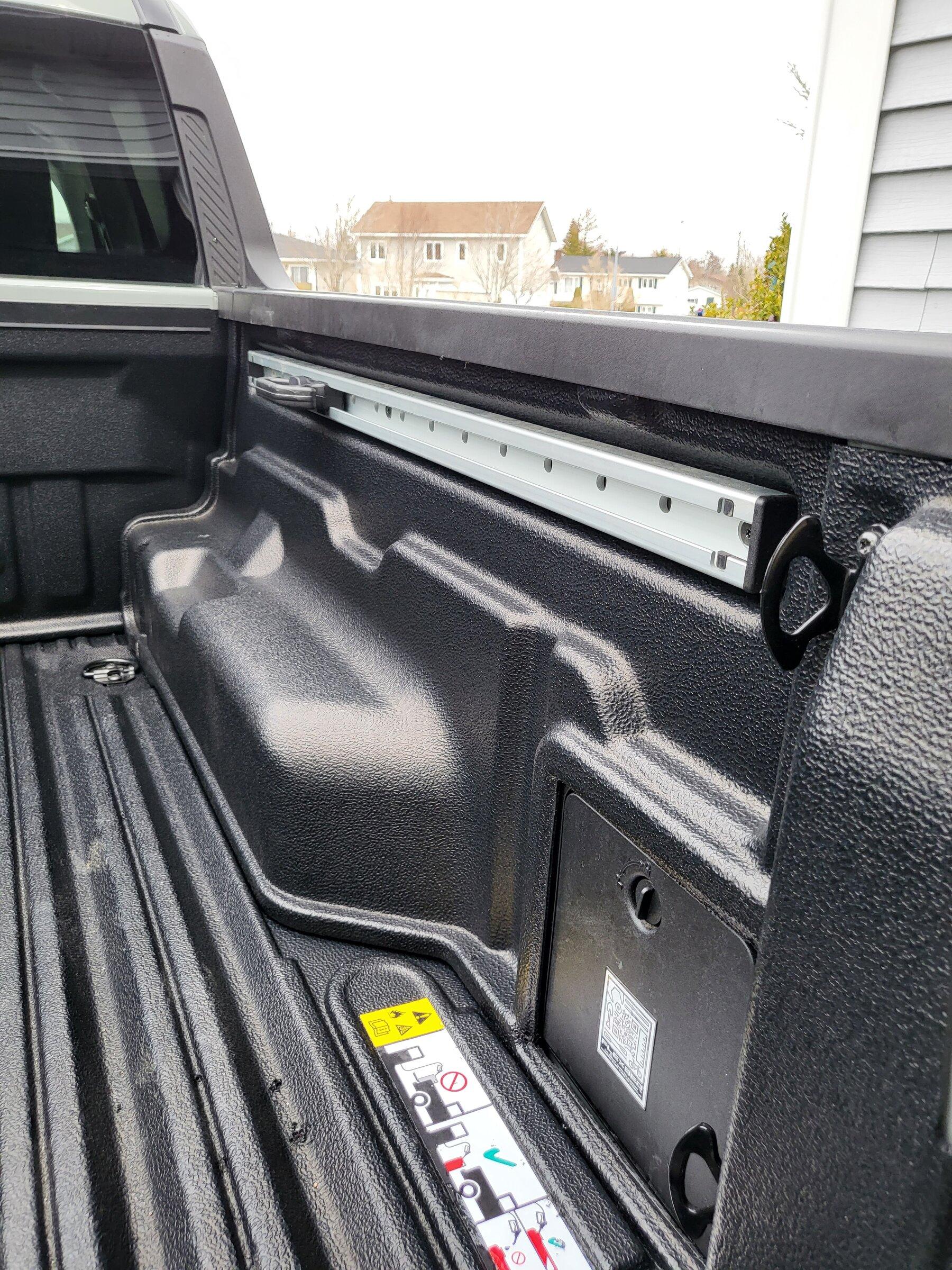 Ford Maverick Drop in bed liner installed better than expected! 20220410_124527
