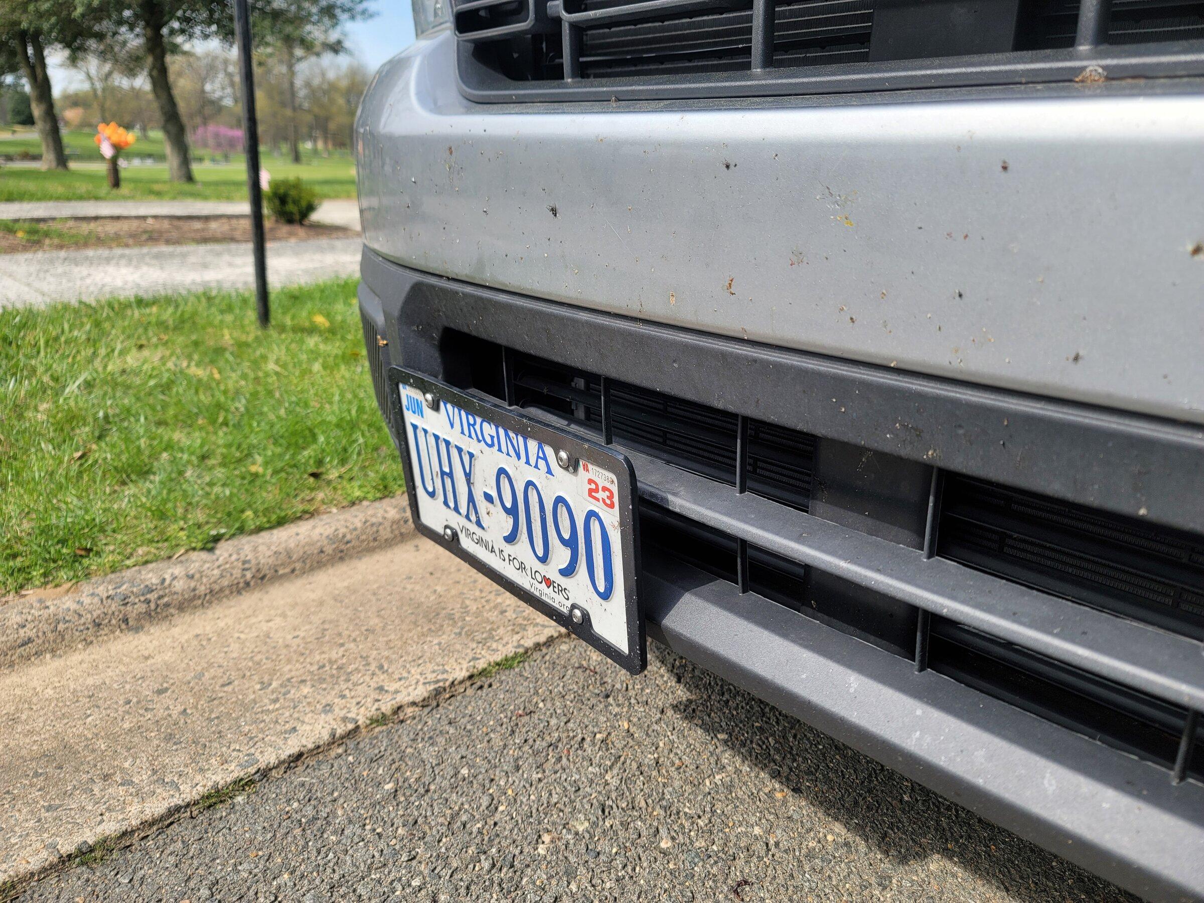 Ford Maverick Grille Lights Installed 20220416_102519