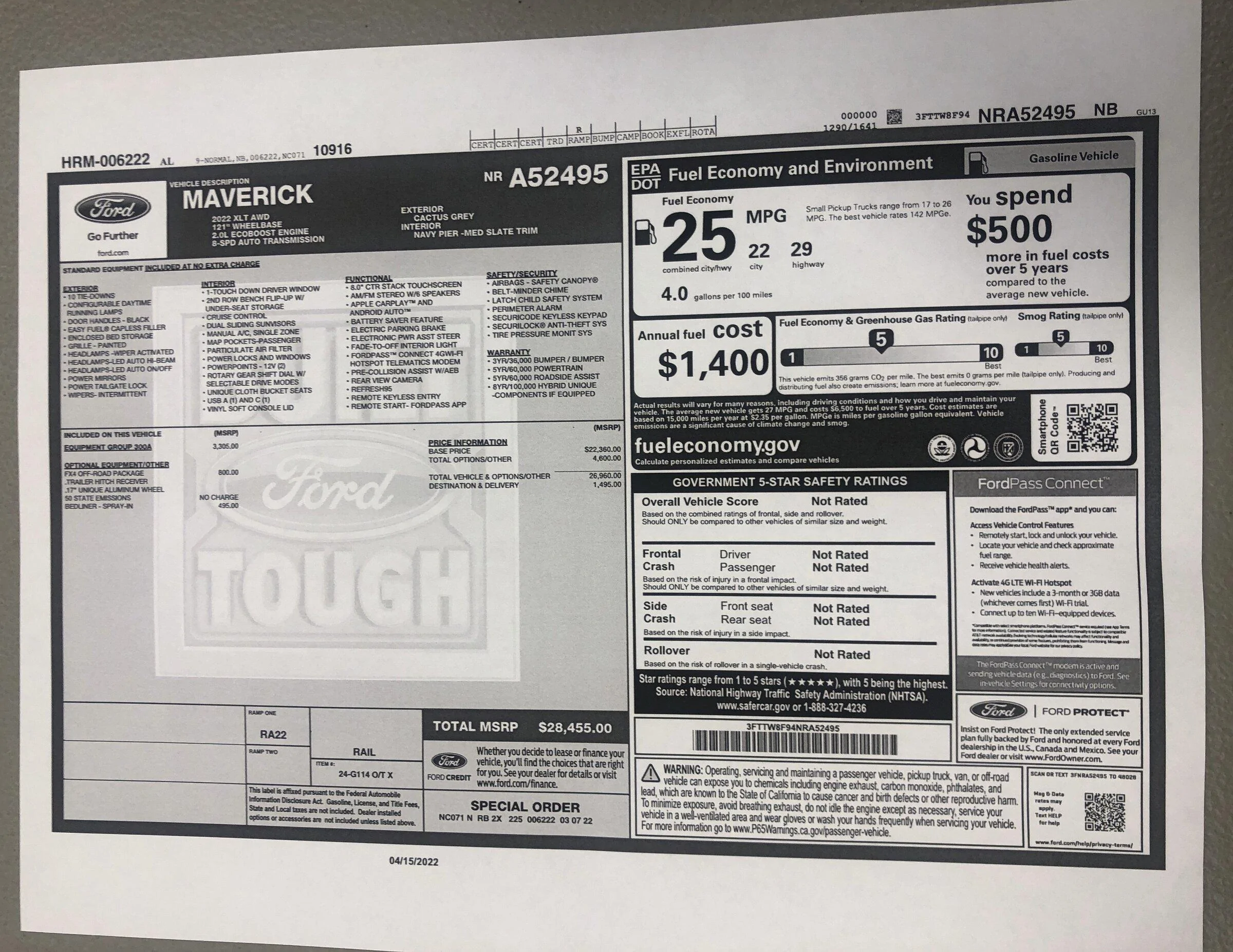 Ford Maverick EB Fx4 available in AL $2k ADM 06F6A178-7025-40FD-99CB-864117A9F428