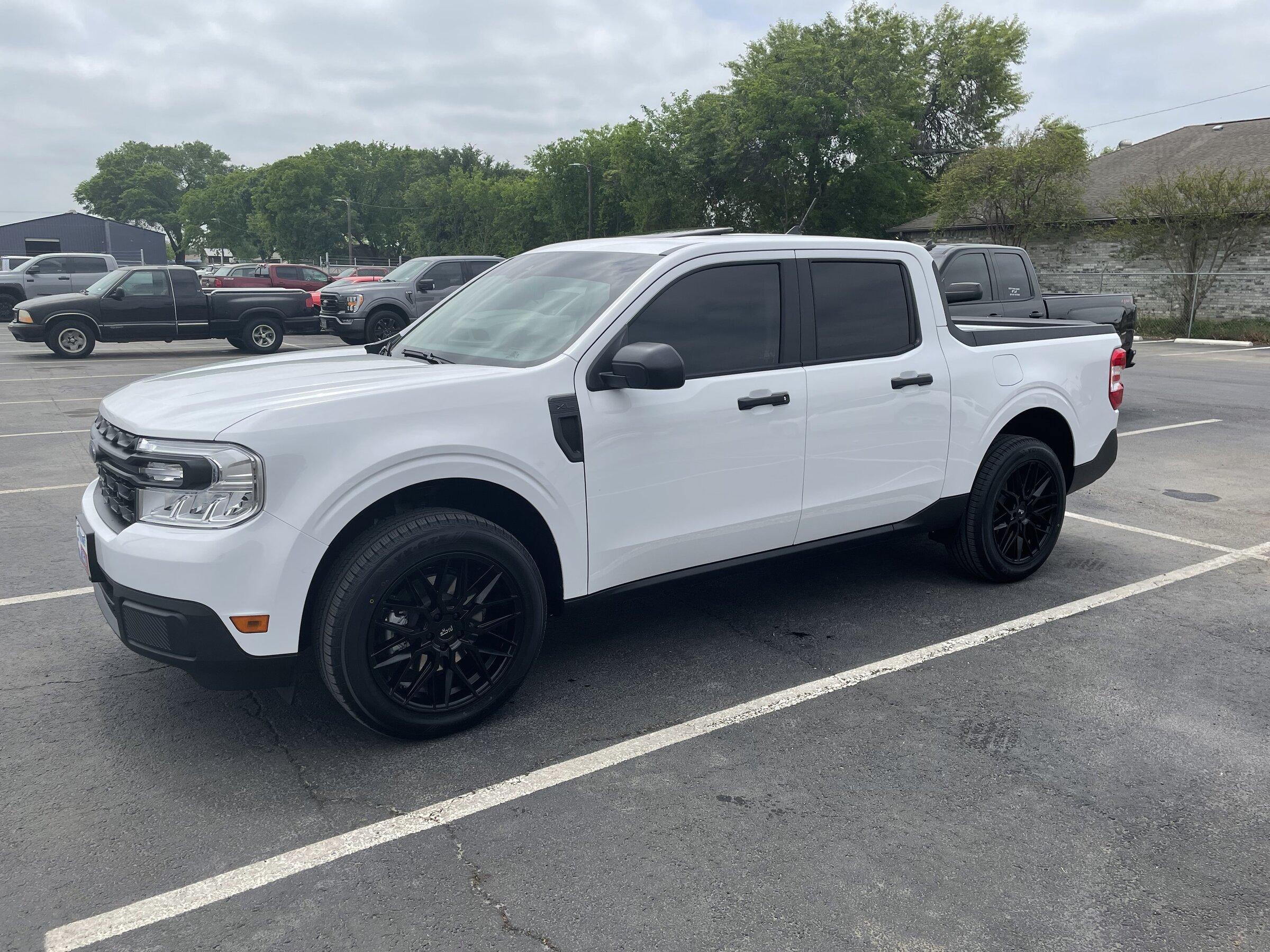 Ford Maverick Sitting on 19s, with a custom Tint job! 122DB682-560E-4B07-A570-7E213E0AFD00