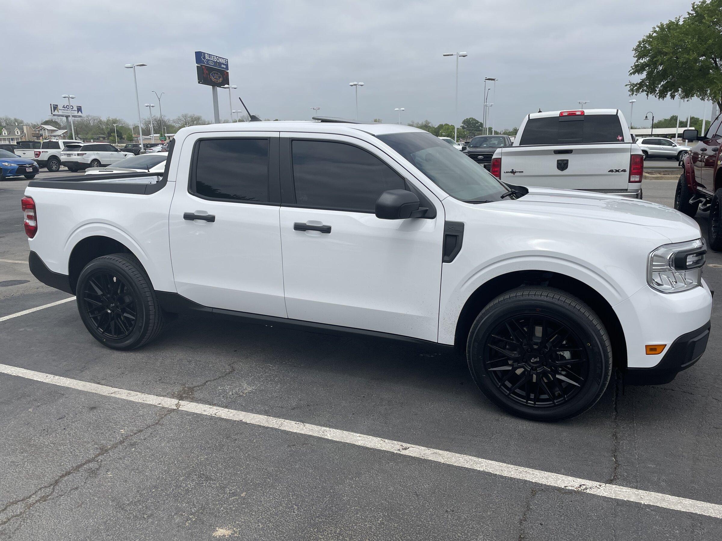 Ford Maverick Sitting on 19s, with a custom Tint job! 90A9CE4D-A33F-4172-945C-34B1A6565426