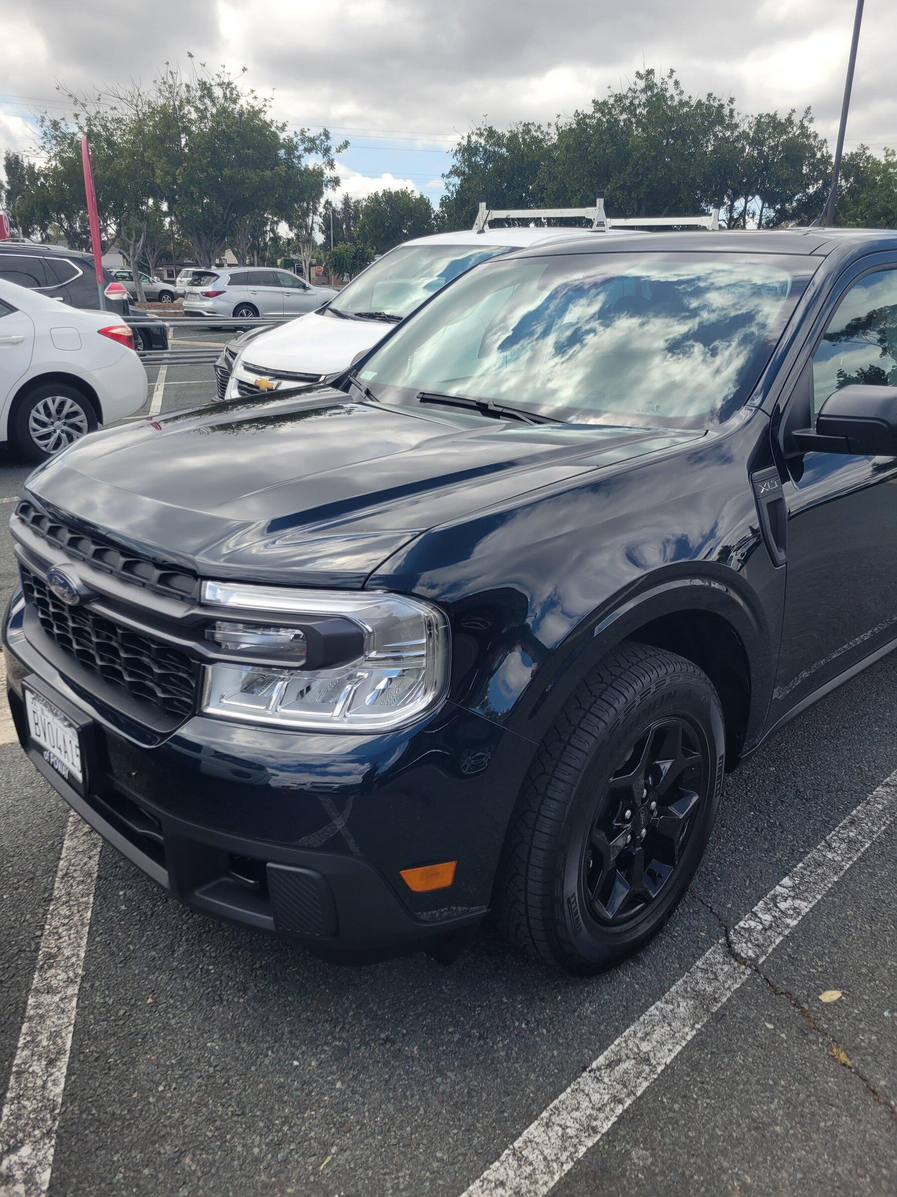 Ford Maverick ALTO BLUE Maverick Photos Thread 20220416_113936