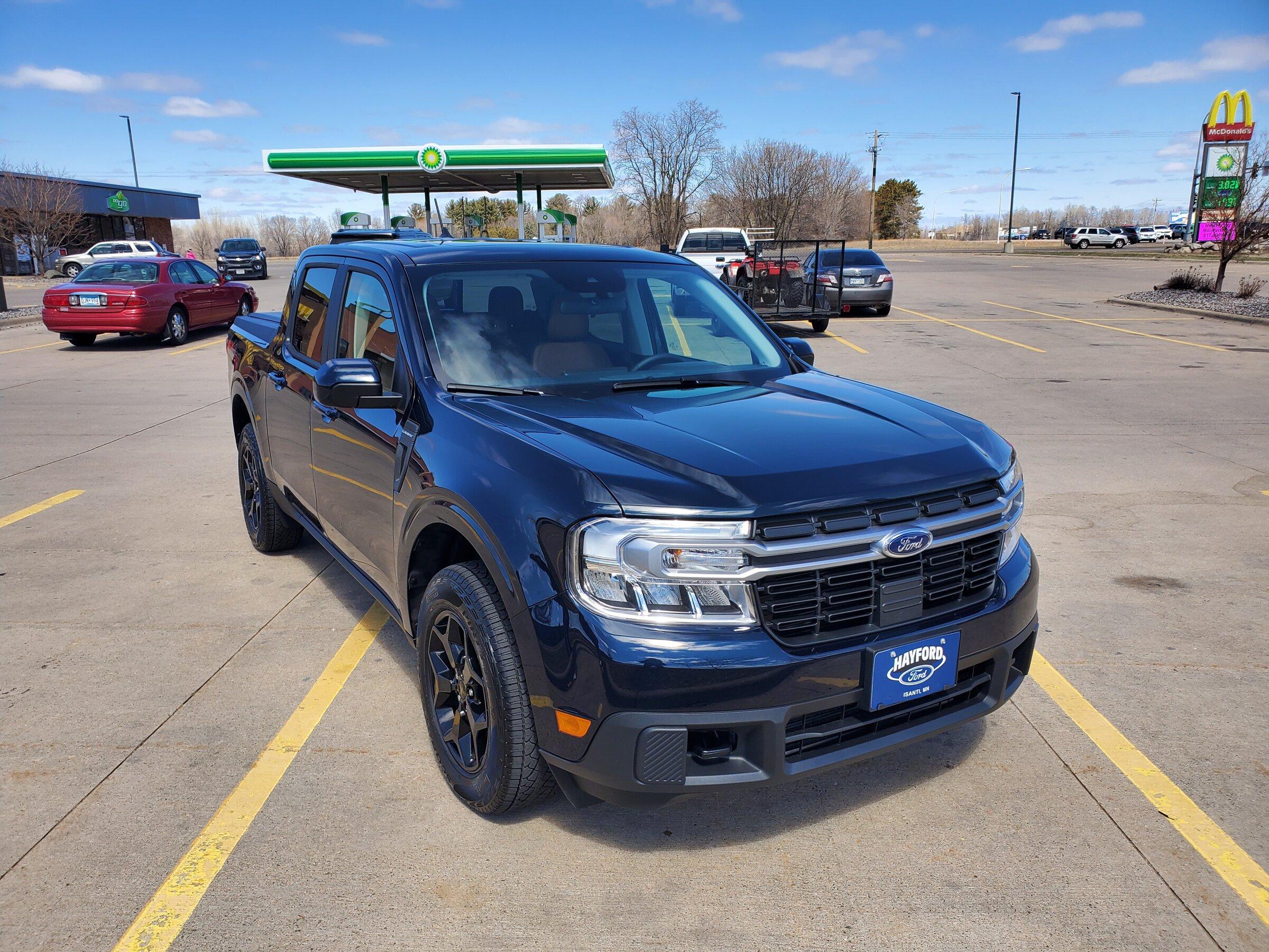 Ford Maverick ALTO BLUE Maverick Photos Thread 20220416_125621