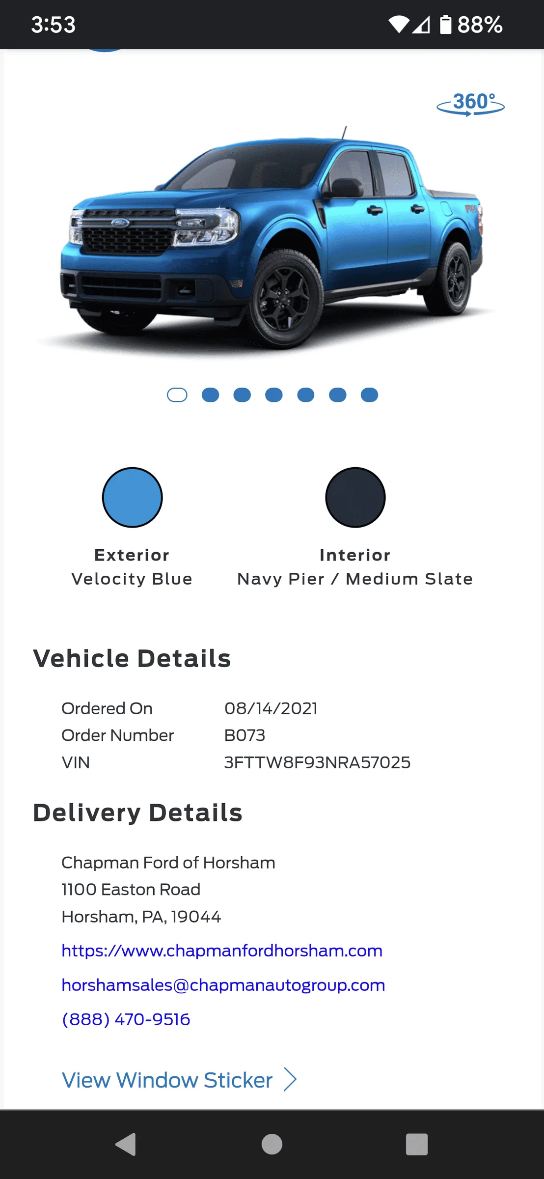 Ford Maverick It's getting real now, She's Home Screenshot_20220417-155352