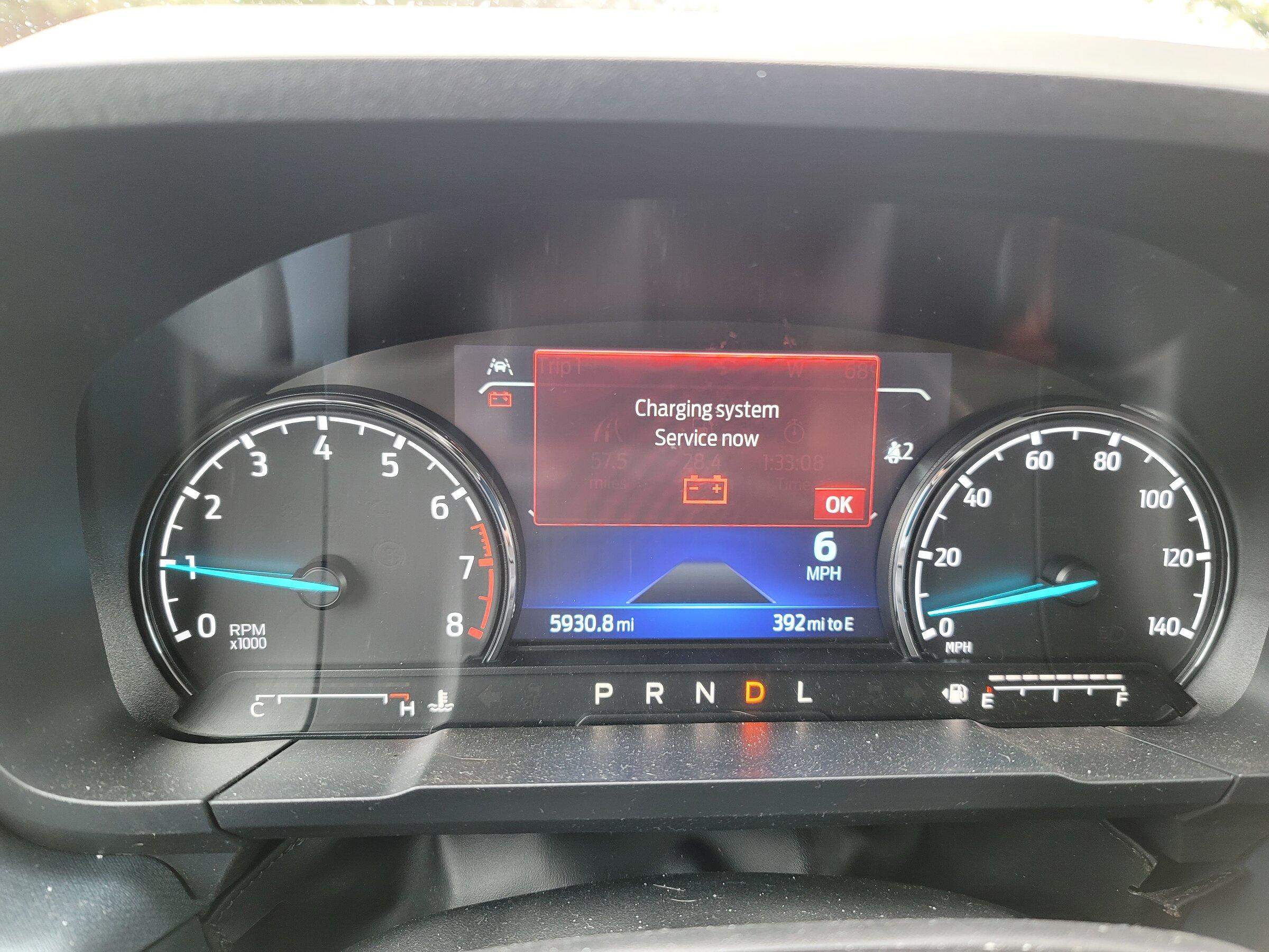 Ford Maverick Charging System Service Now 20220413_155845