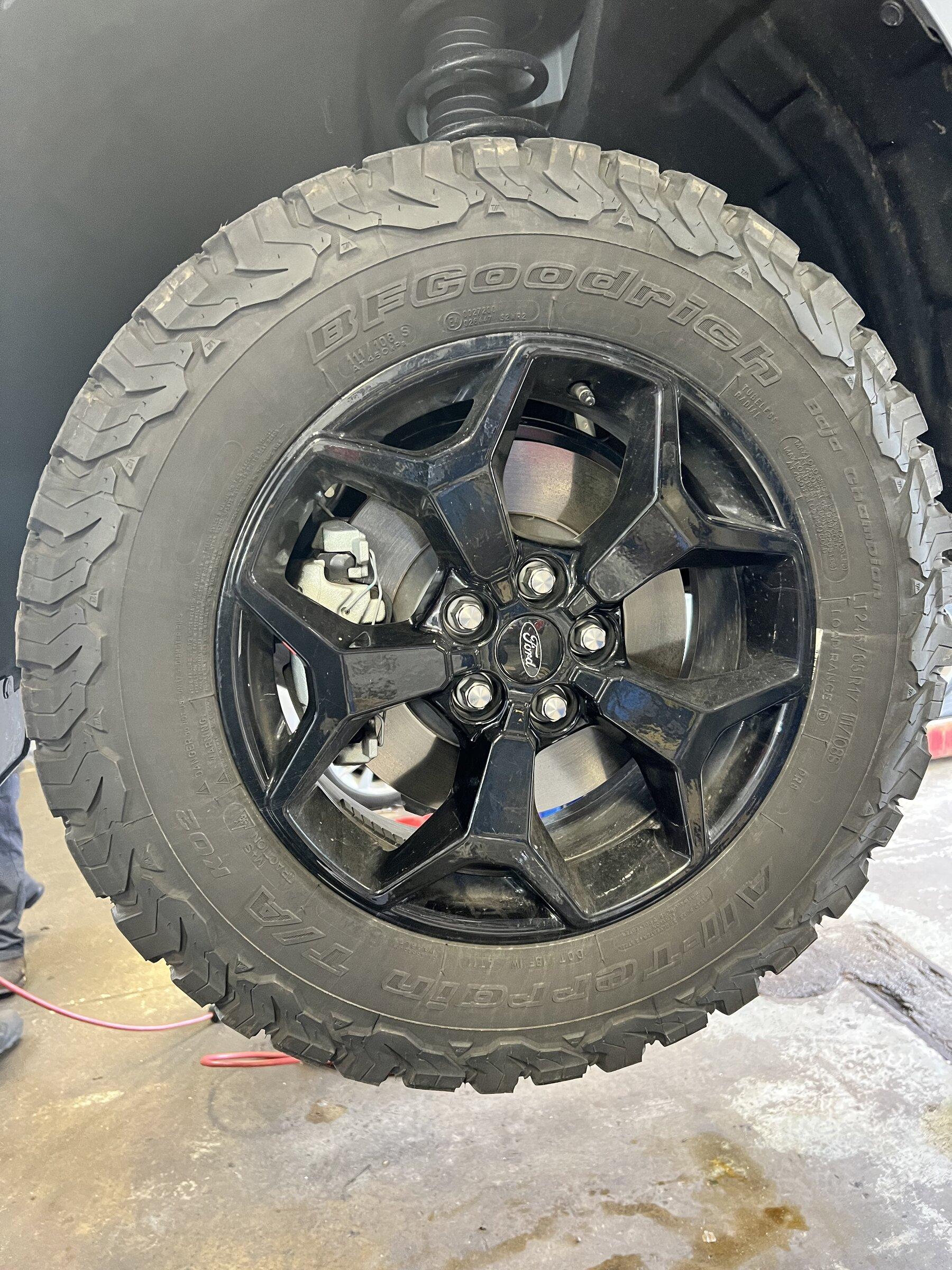 Ford Maverick Installed SuperSpeed 18x8.5 +38 & 255/55/18 Tires E0B52732-0CB6-48CB-A6EC-84E84D57363B