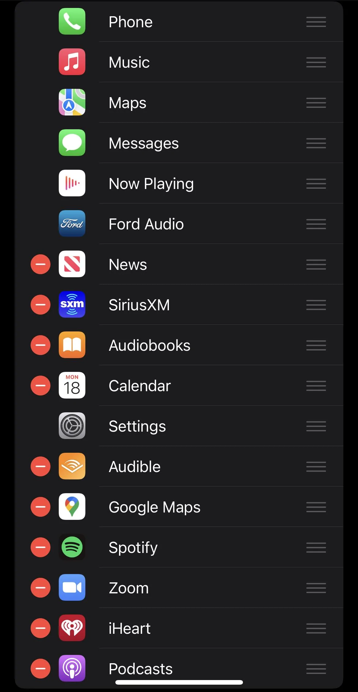 Ford Maverick List of Carplay compatible apps? 06556A68-EA83-4B10-A0EE-D7DE8F7C7361
