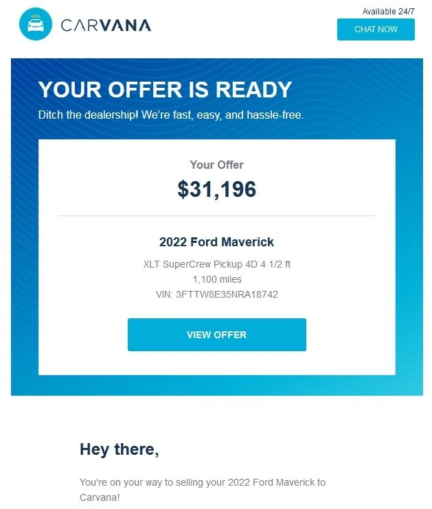 Ford Maverick Kellyblue Value . For fun I tried it out Carvana XLT Maverick Hybrid