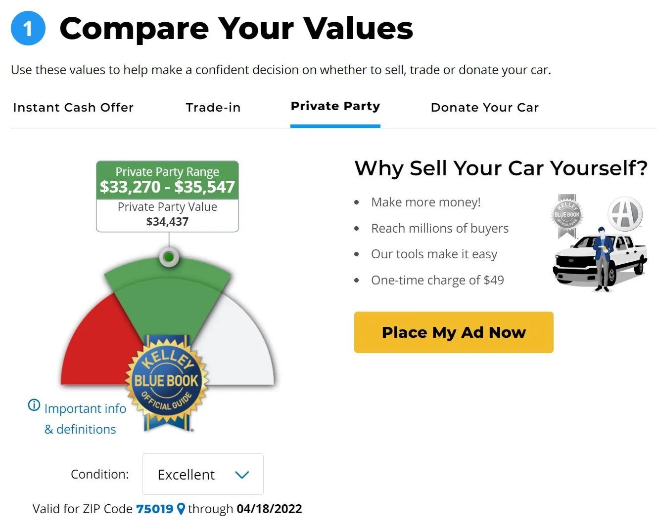 Ford Maverick Kellyblue Value . For fun I tried it out KBB