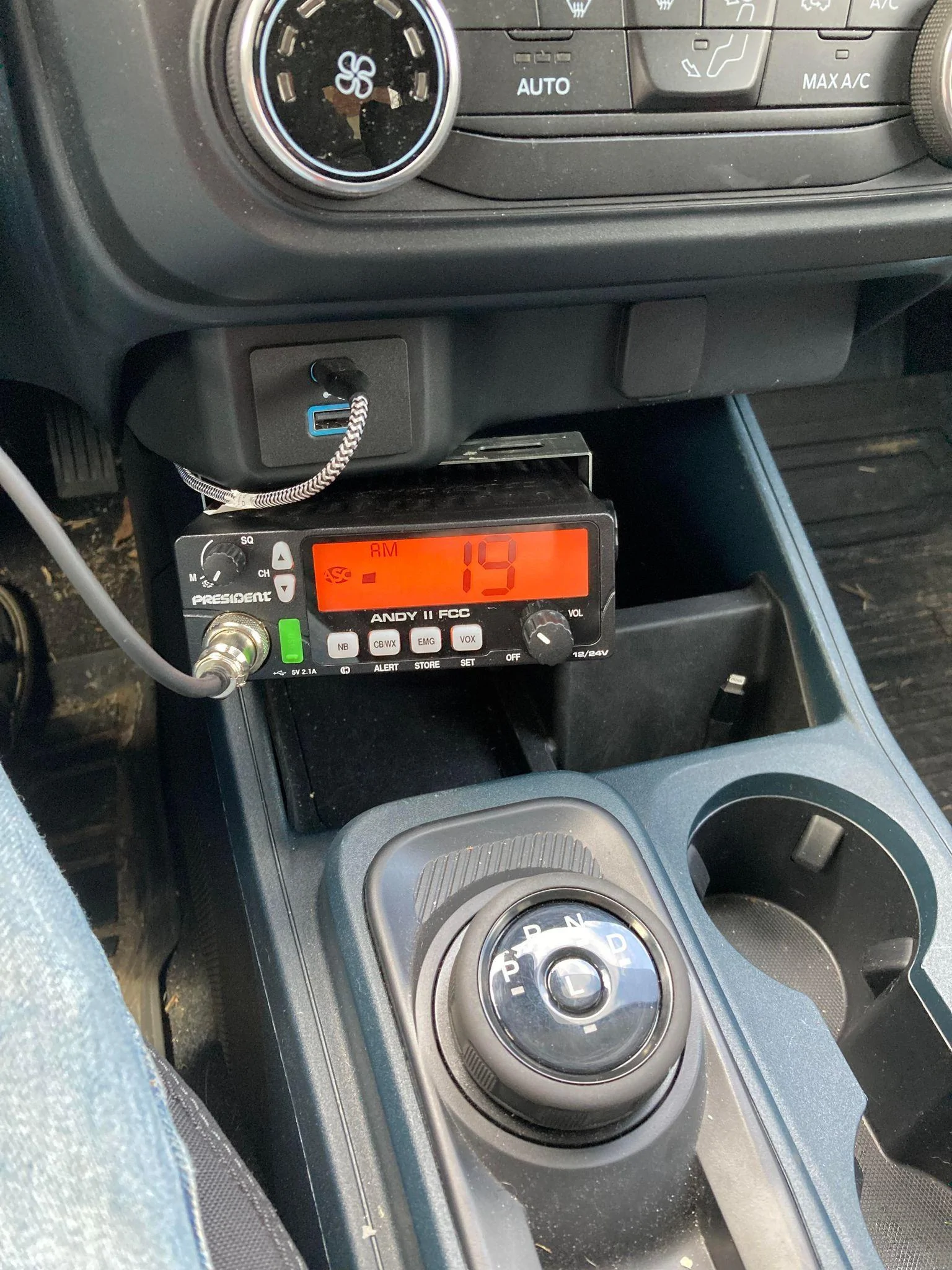 Ford Maverick CB Install on XL 277897988_1426047334489605_2950488162442817759_n