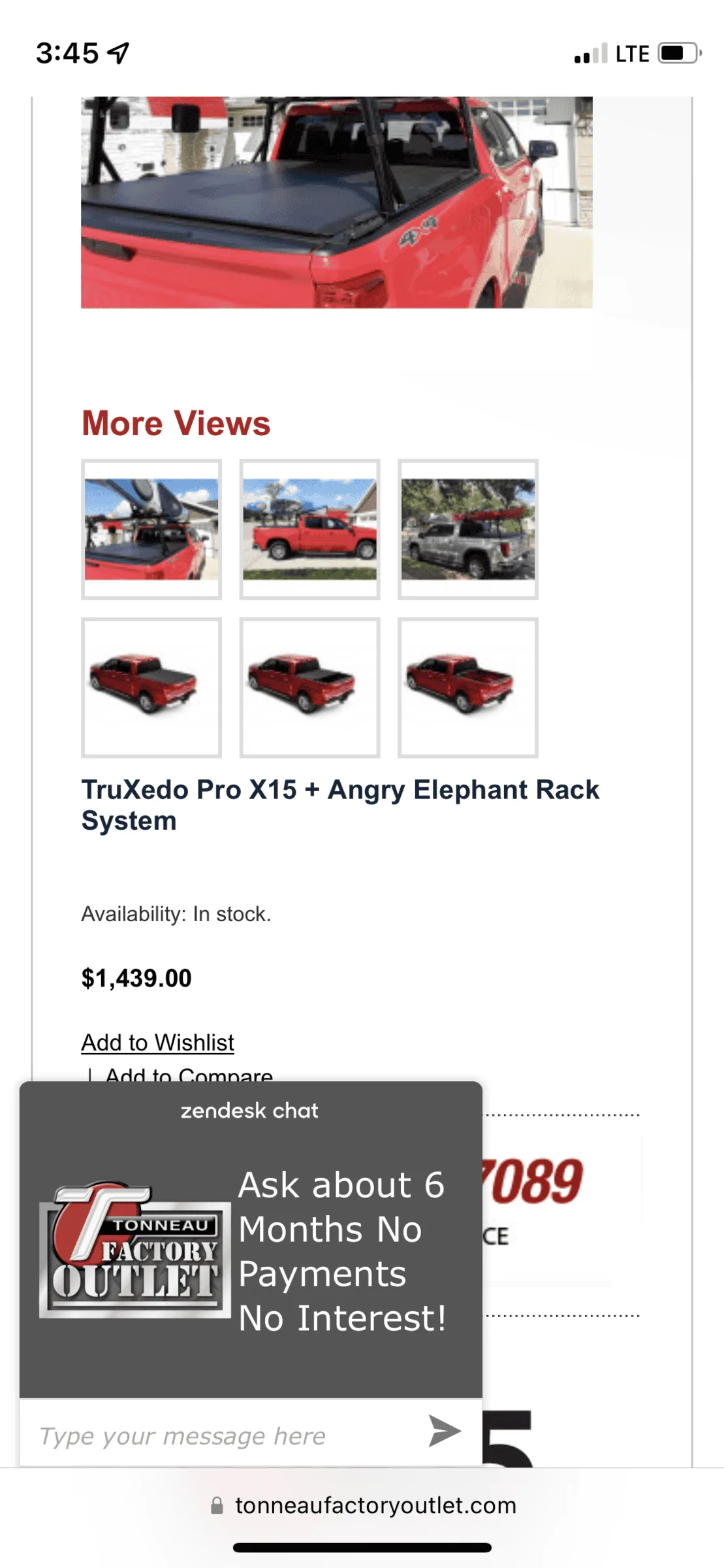 Ford Maverick TruXedo Elevate Rack System + works with inside Tonneau Cover 1650487805521
