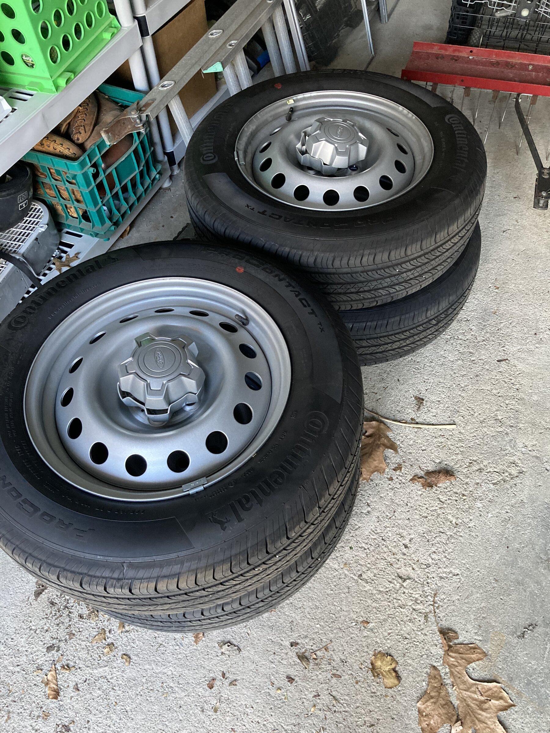 Ford Maverick XL Steel Wheels and Tires (35 miles on them) B8E59B65-C59D-44D8-9DF3-656338721BDF