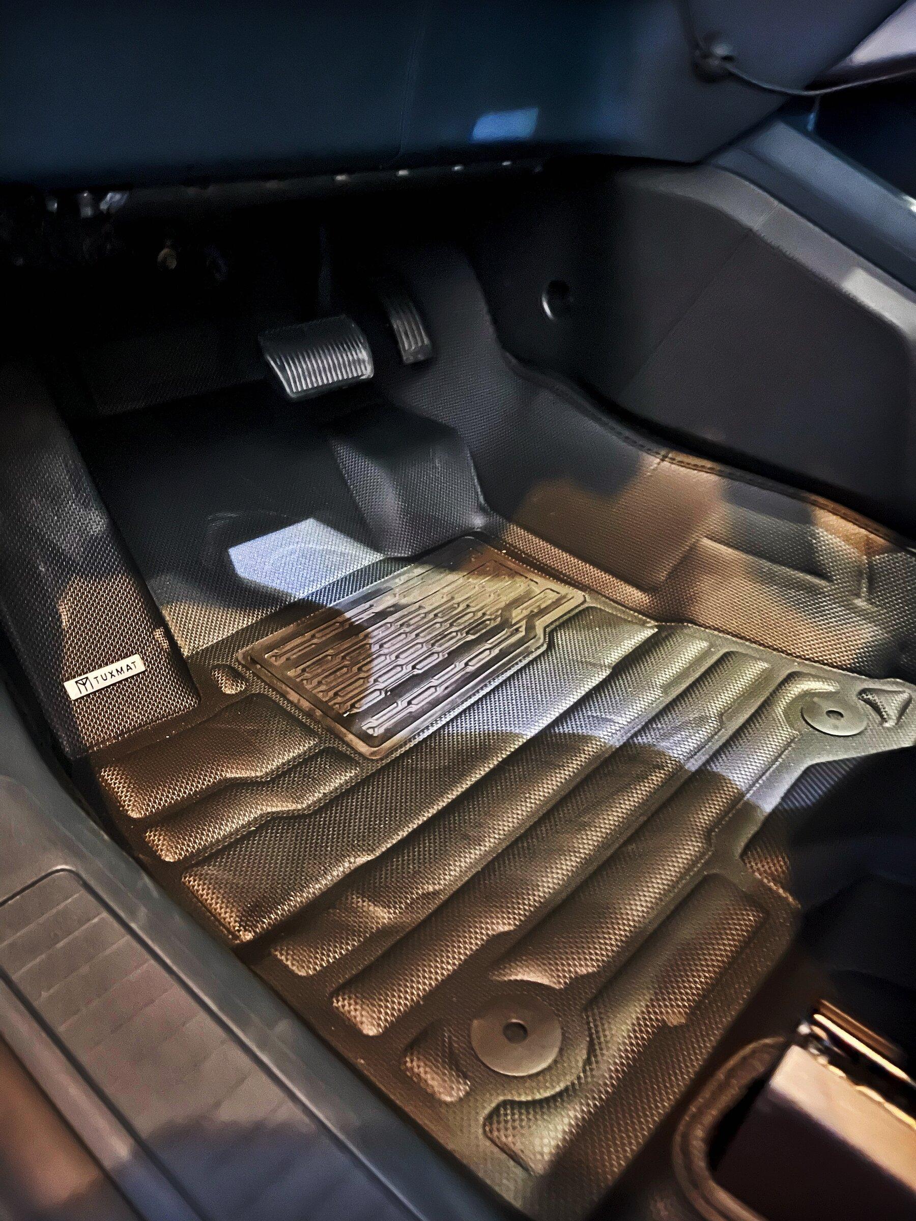 Ford Maverick TuxMat Hybrid Floor Mats Prototypes Installed! front