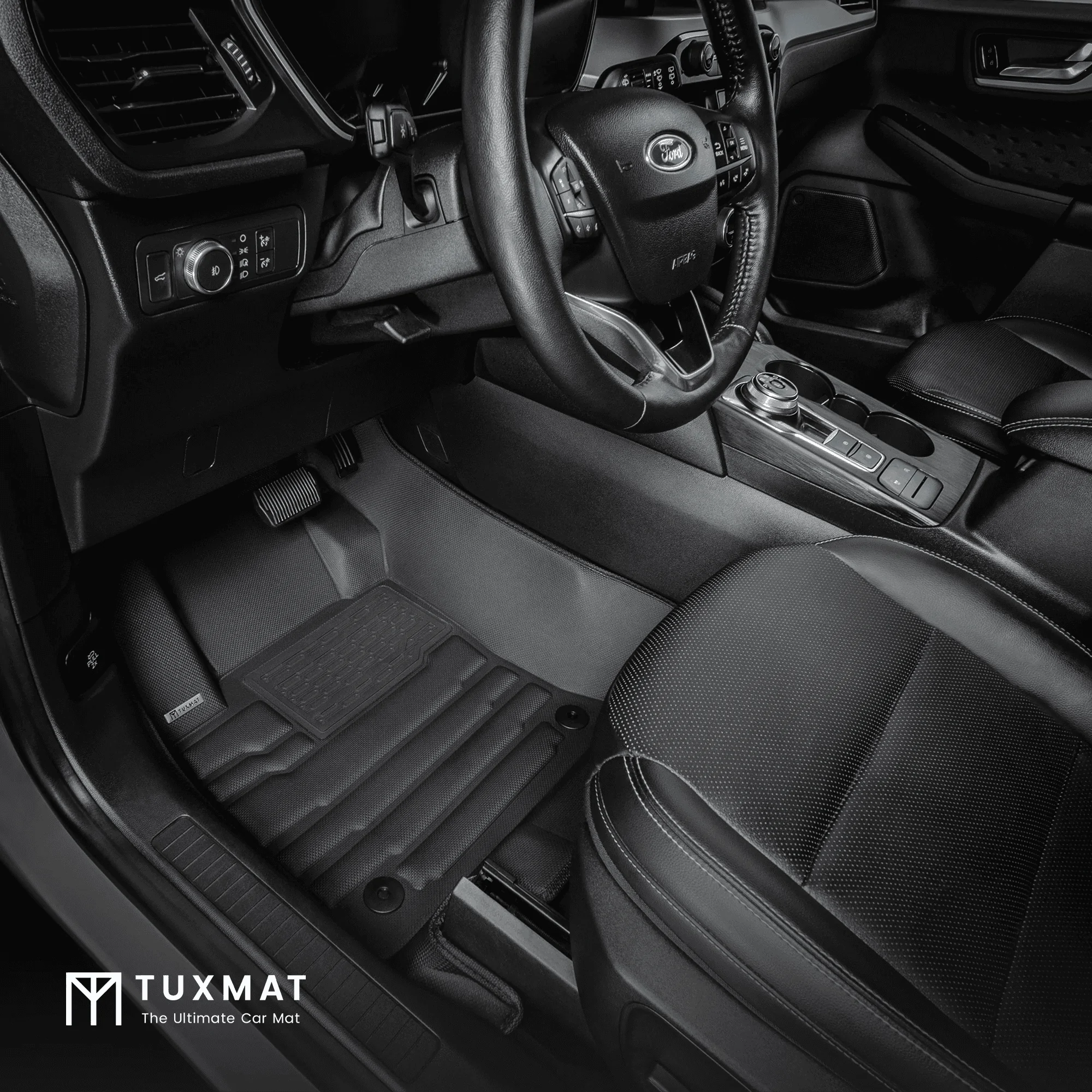Ford Maverick TuxMat Hybrid Floor Mats Prototypes Installed! 1650581589239