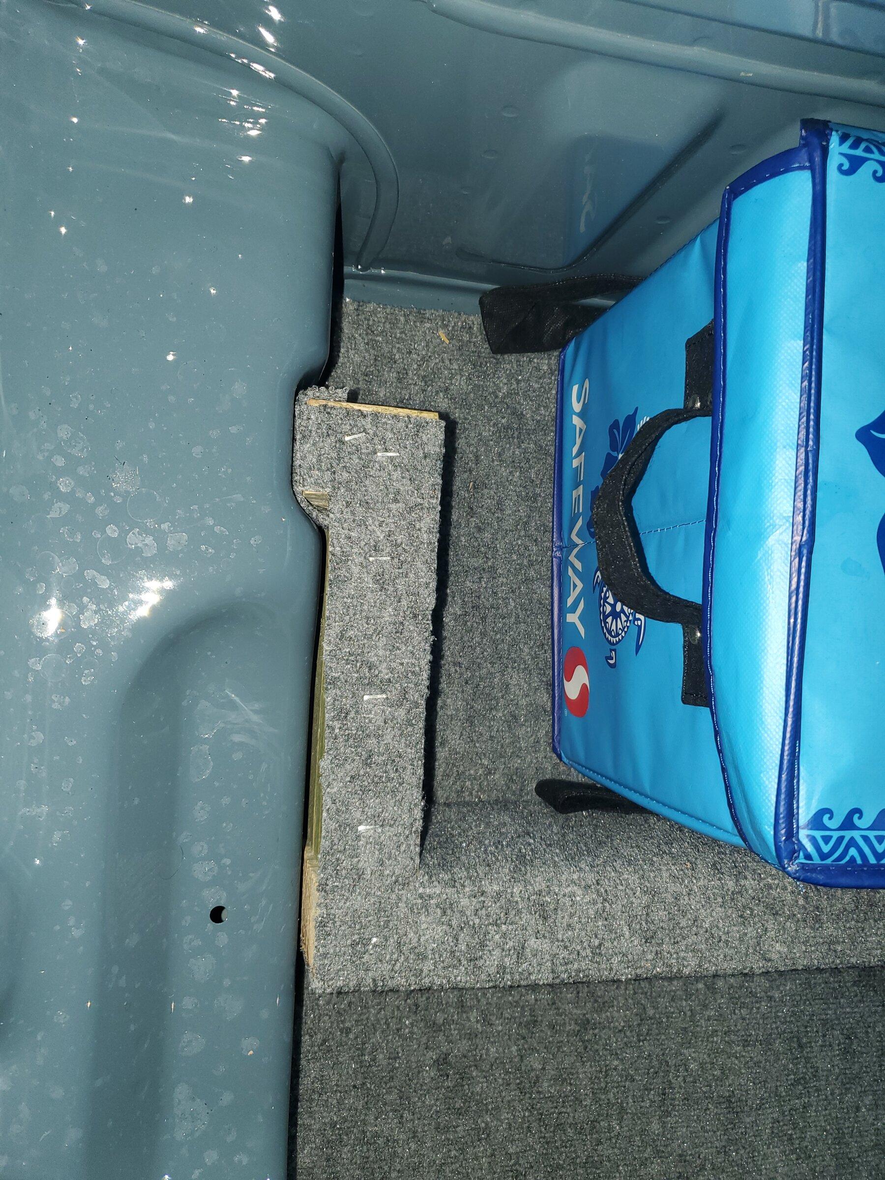 Ford Maverick Bed Carpet DIY 20220421_193631