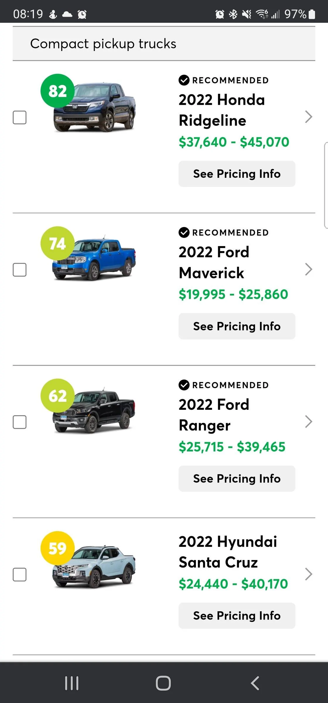 Ford Maverick Consumer Reports Maverick XLT AWD Review Screenshot_20220422-081921_Chrom