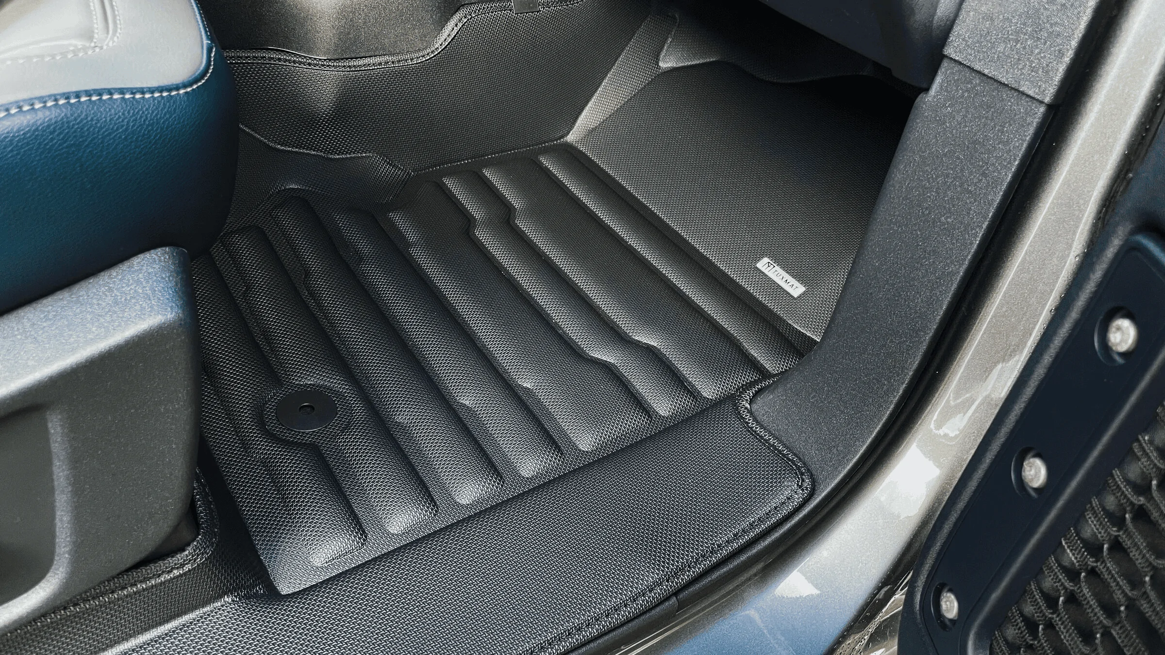 Ford Maverick TuxMat Hybrid Floor Mats Prototypes Installed! 1650636601748
