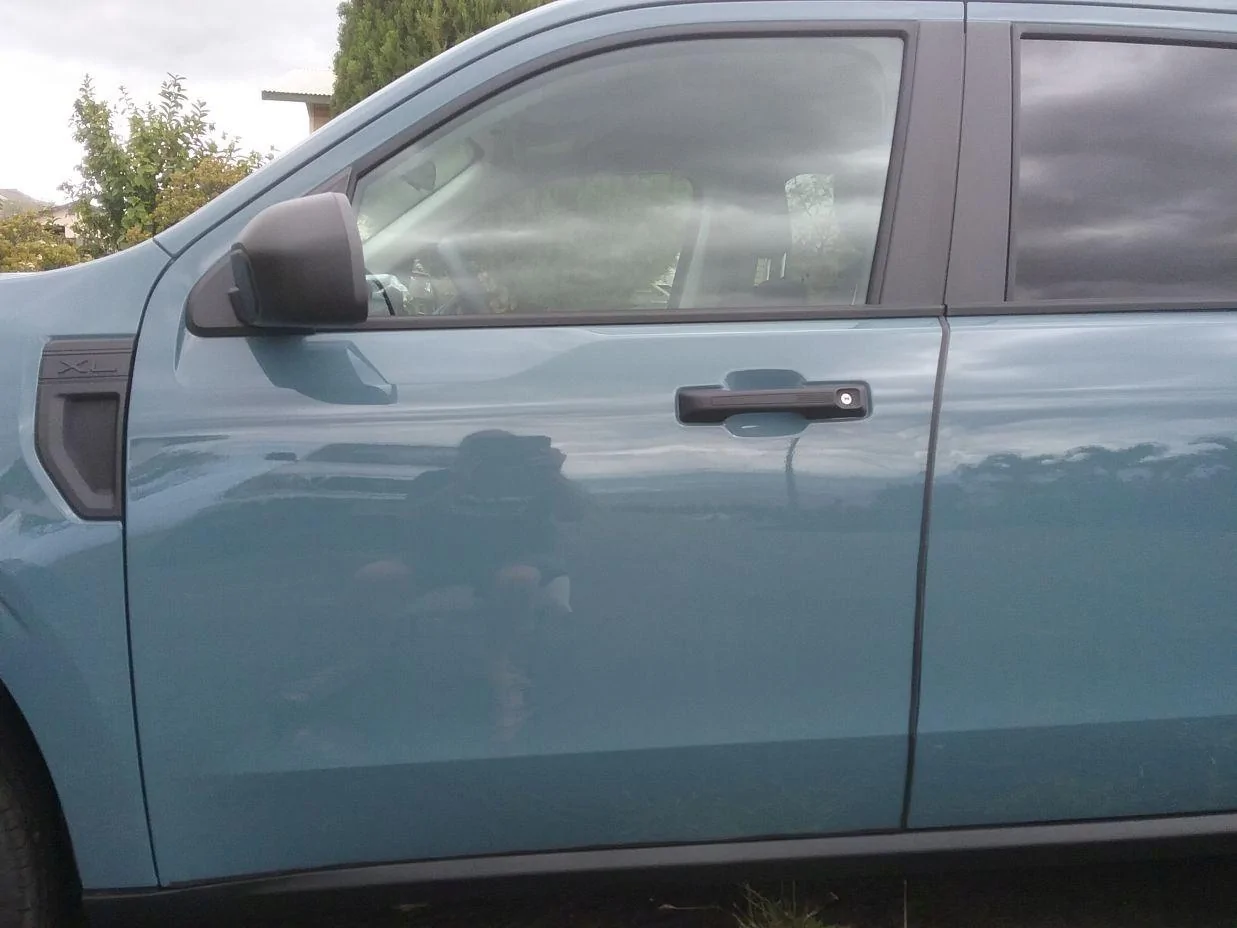 Ford Maverick Door Edge Guards Installed MAV-Home7