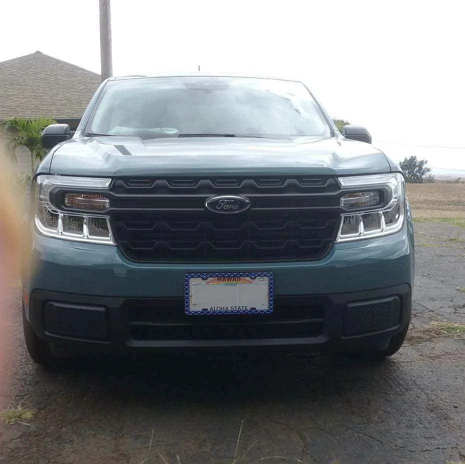 Ford Maverick Door Edge Guards Installed MAV-Home6