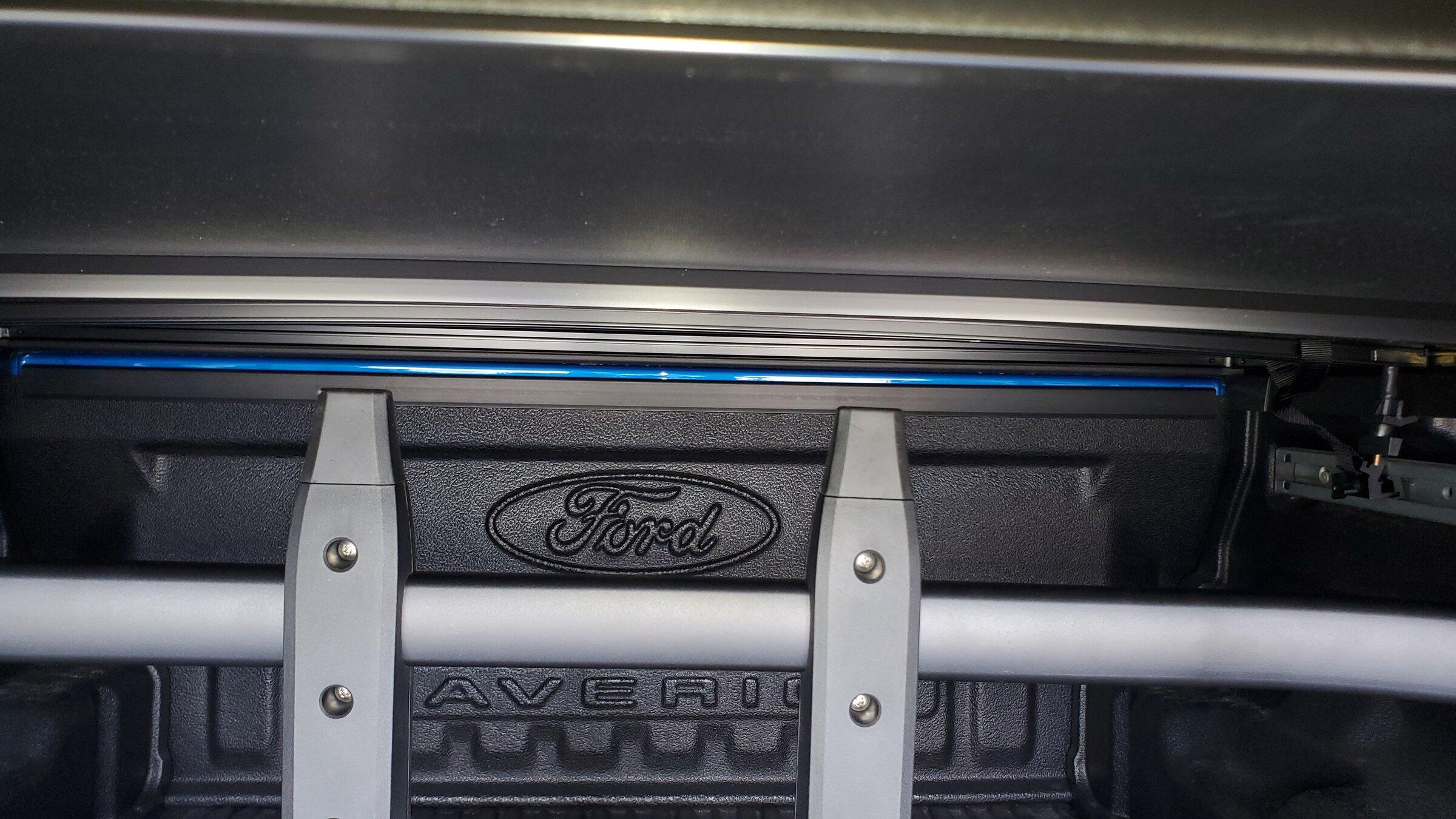 Ford Maverick Moab bed extender with drop-in liner 20220424_134944