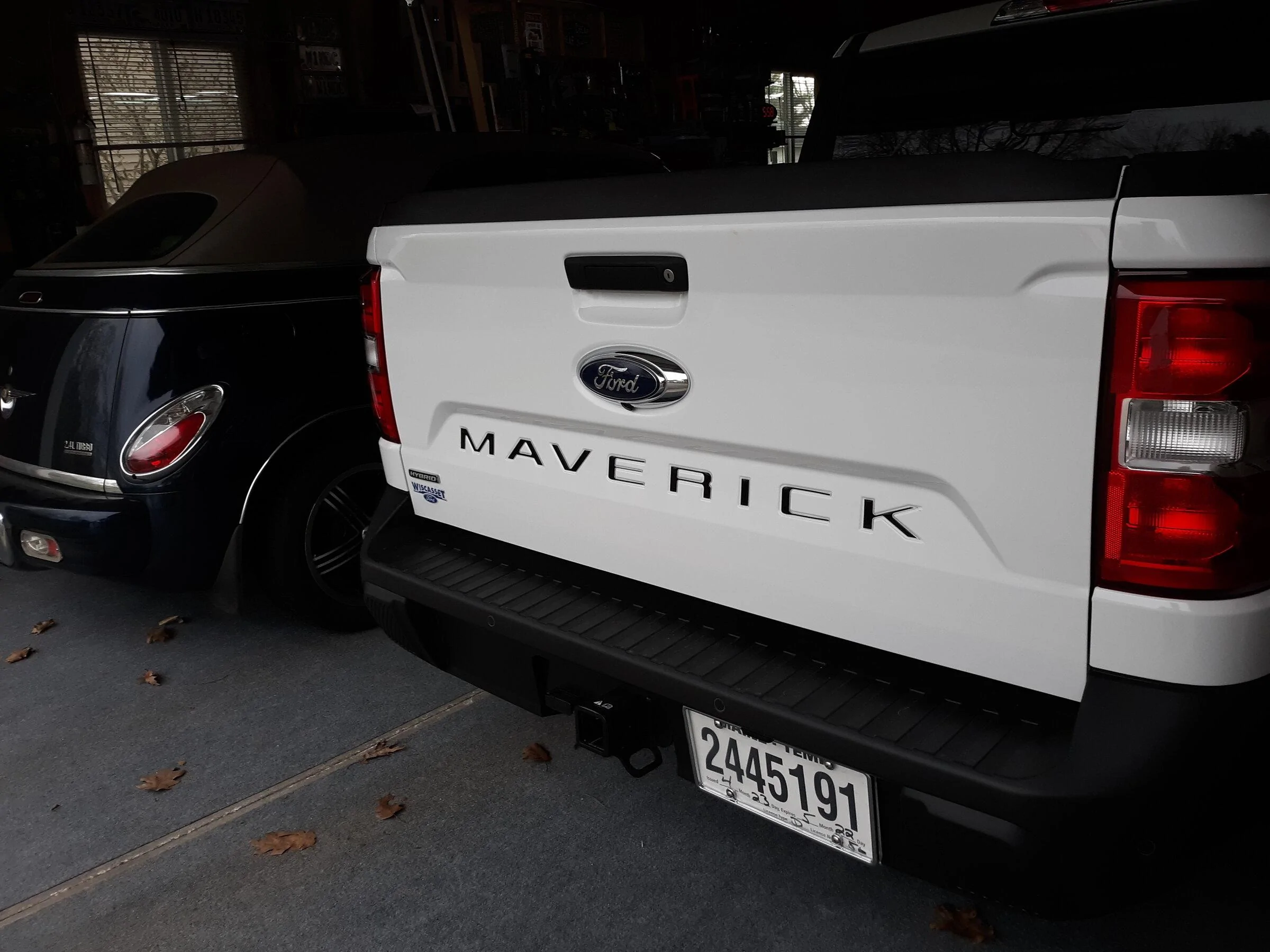 Ford Maverick Maine Orders/Owners Tailgate Lettering