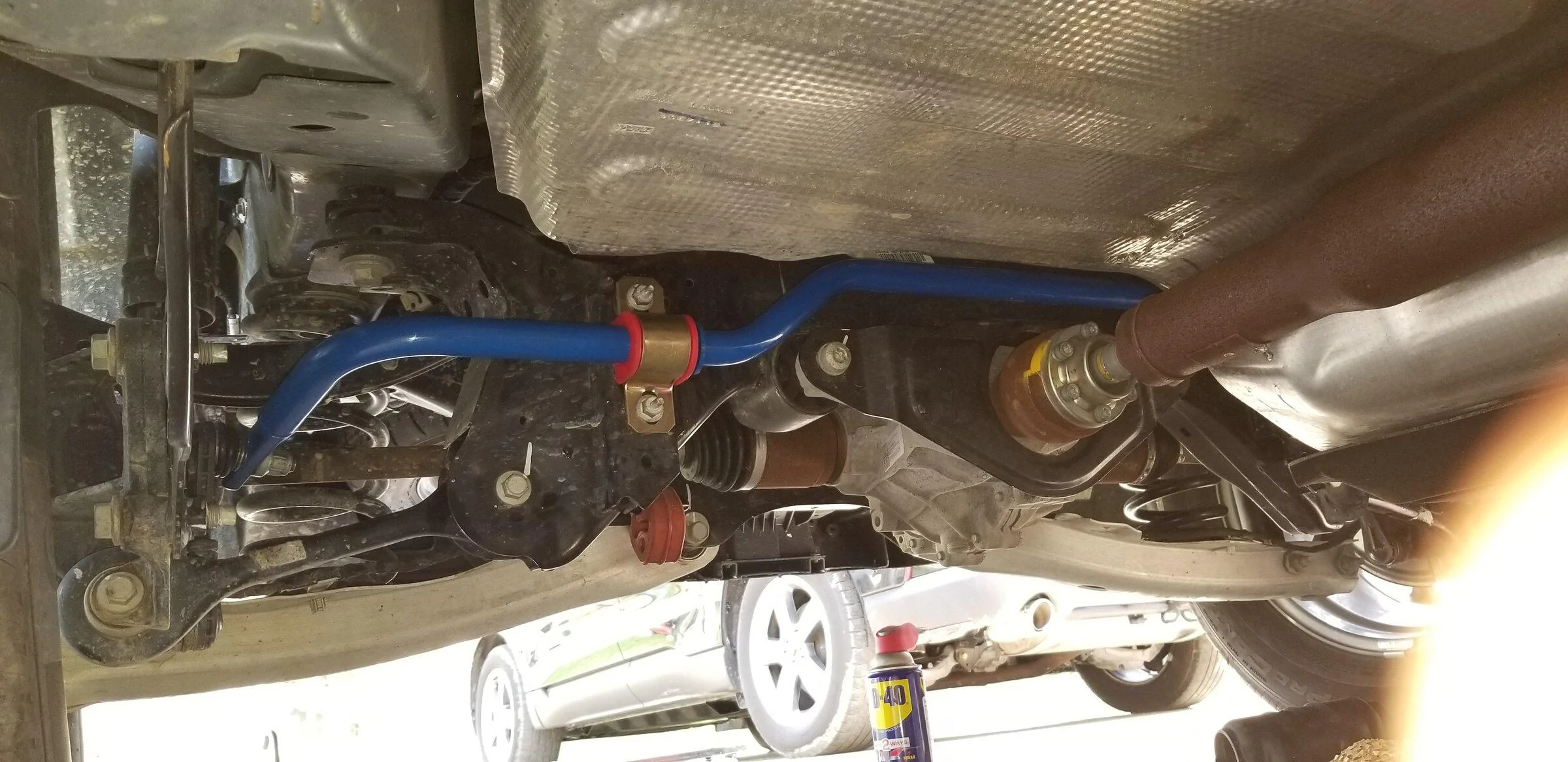 Ford Maverick Rear sway bar & mrt exhaust installed 20220424_154632