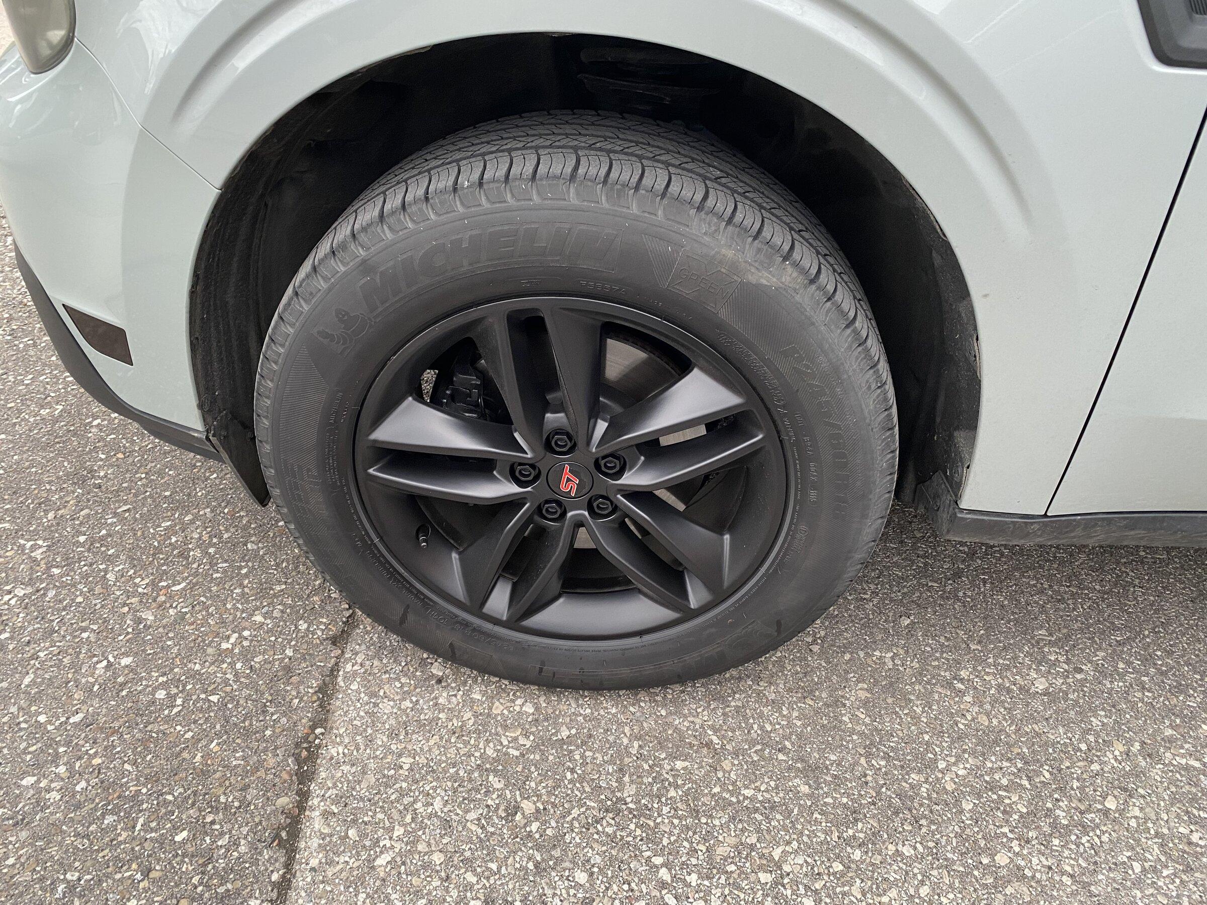Ford Maverick Best way to black out wheels? 2D43EB34-BC03-4FAE-A8AB-66D804EBC989