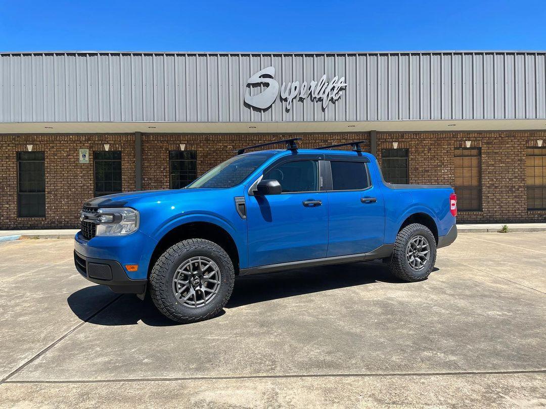 Ford Maverick Superlift 2.5” Lift Kit for 2022 Maverick Ecoboost AWD coming soon superlift 2.5%22 lift kit ford maverick 4