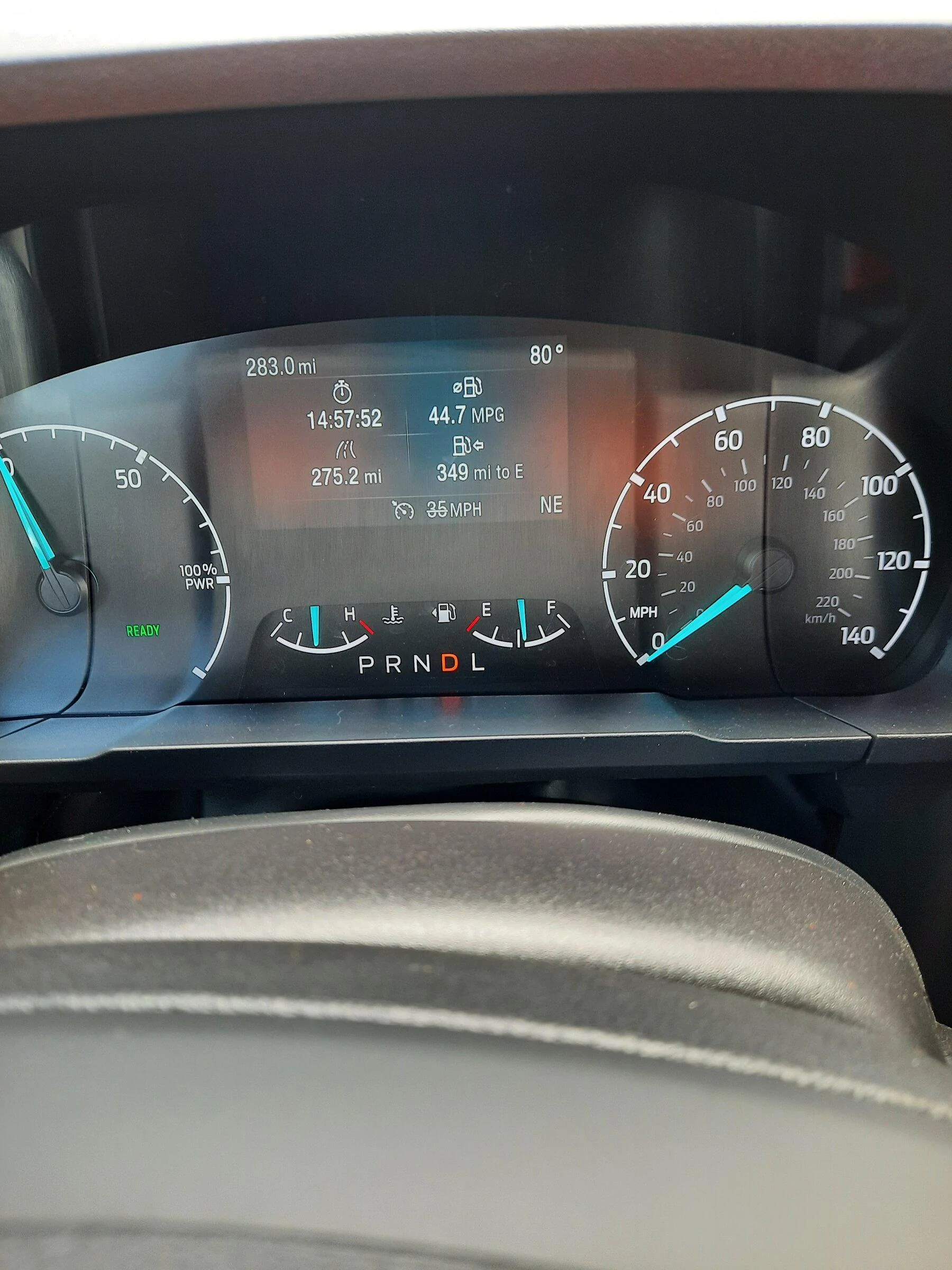 Ford Maverick Hybrid MPG Expectations 20220425_120512