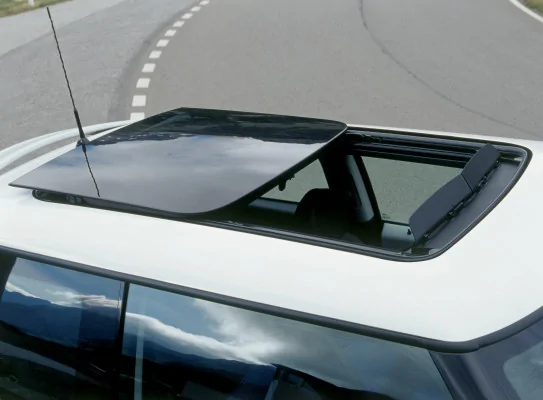 Ford Maverick If you had a chance to order again what would you change? Sunroof open from front right