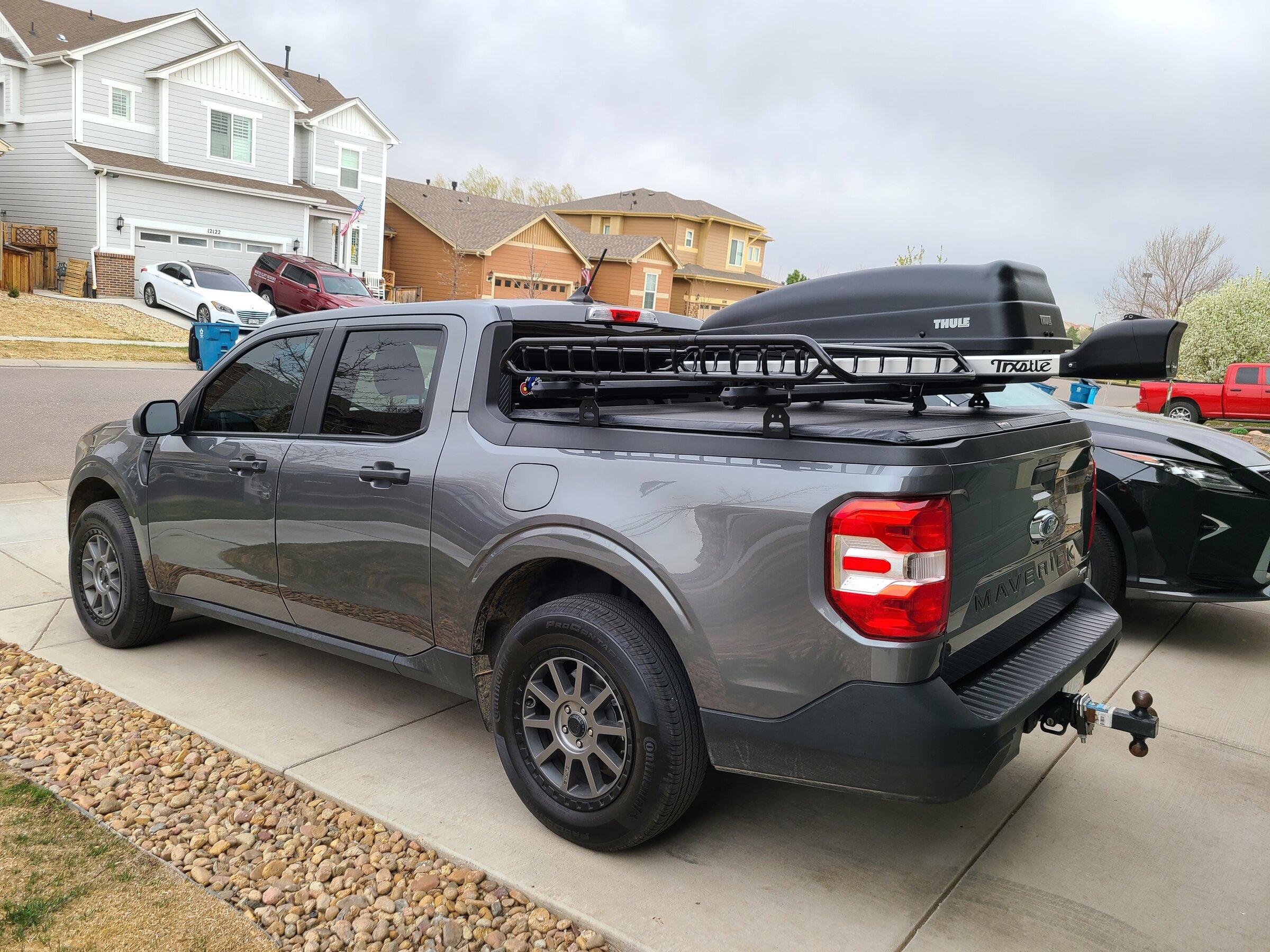 Ford Maverick Overlanding setup for the Maverick 🤔 20220427_153306