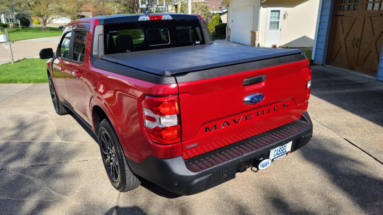 Ford Maverick Can't turn off the Cargo lights Mavverick Tailgate Letterin