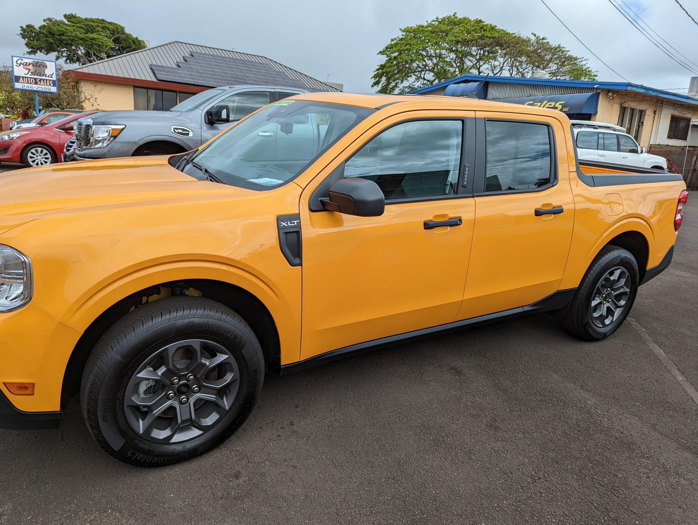 Ford Maverick First Kaua‘i Maverick spotted PXL_20220428_200339290