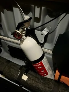 Ford Maverick Good place for fire extinguisher? thumbnail_IMG_0334 - Copy