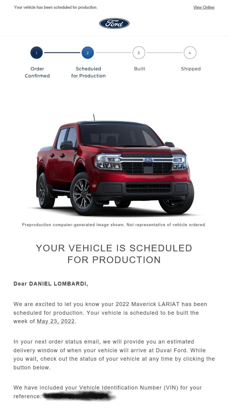 Ford Maverick RAPID RED Maverick Photos Thread Maverick Production Notic