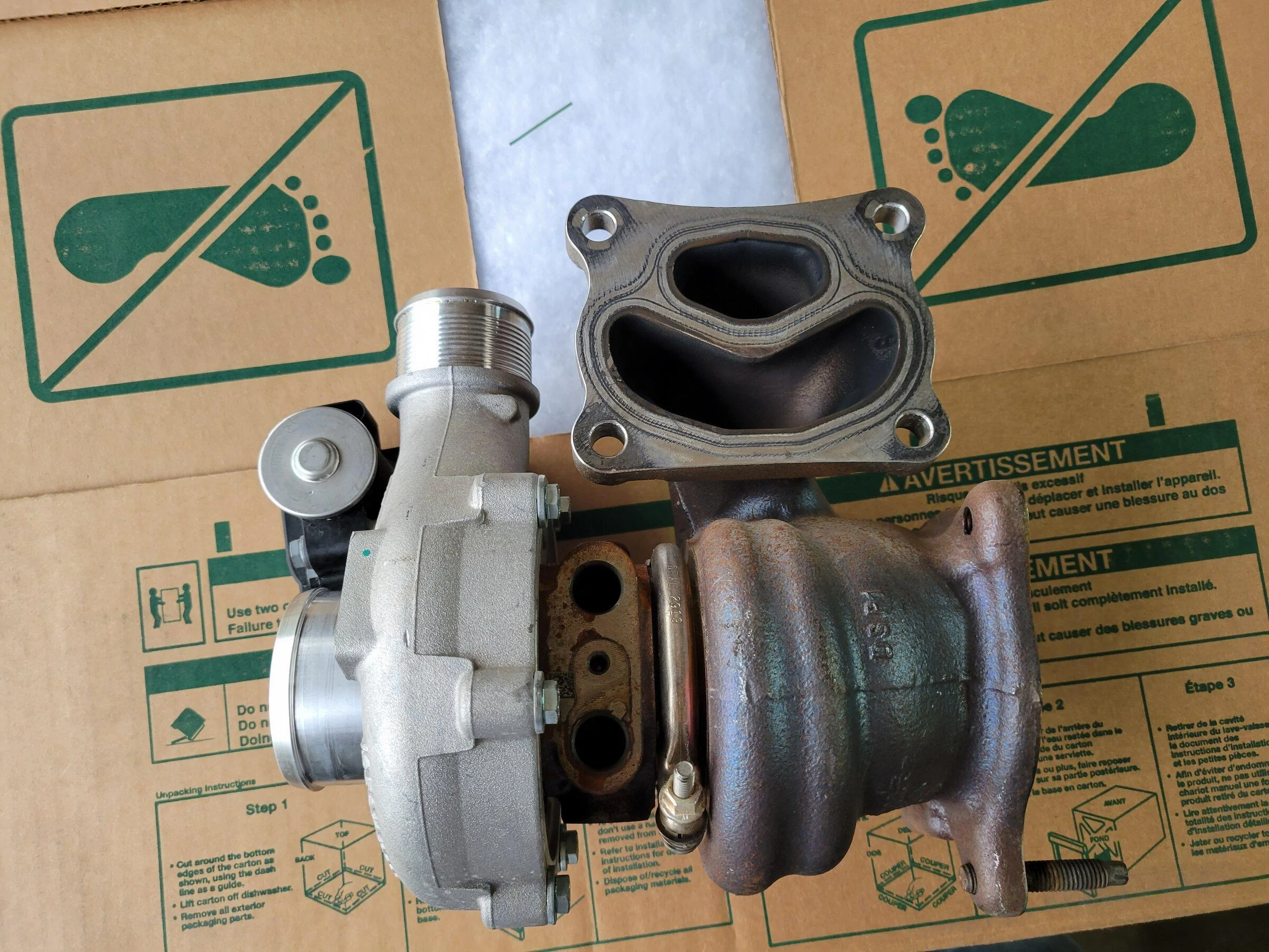 Ford Maverick 2019 Ranger 2.3T turbocharger specifications 20220429_174349