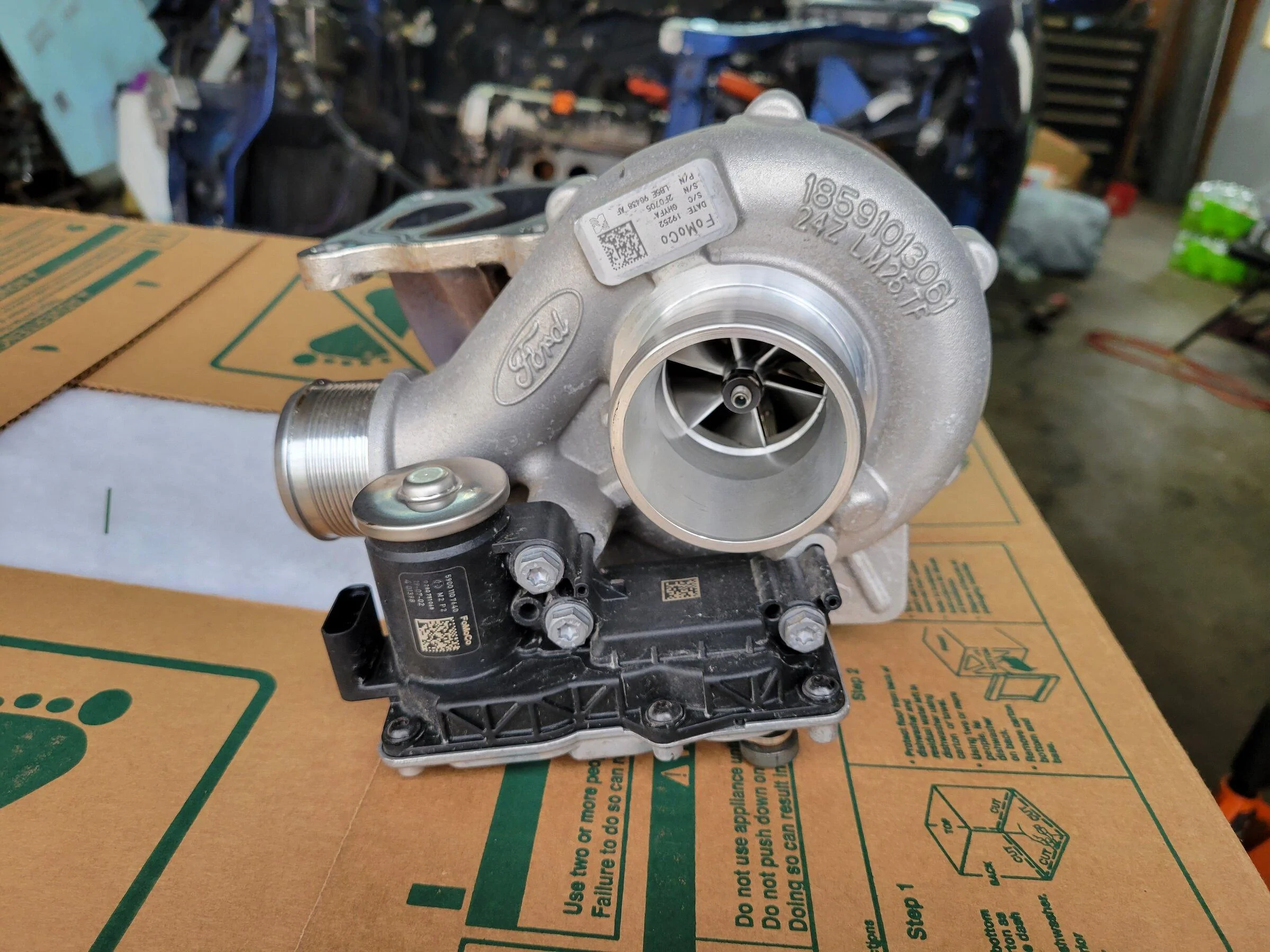 Ford Maverick 2019 Ranger 2.3T turbocharger specifications 20220429_174355