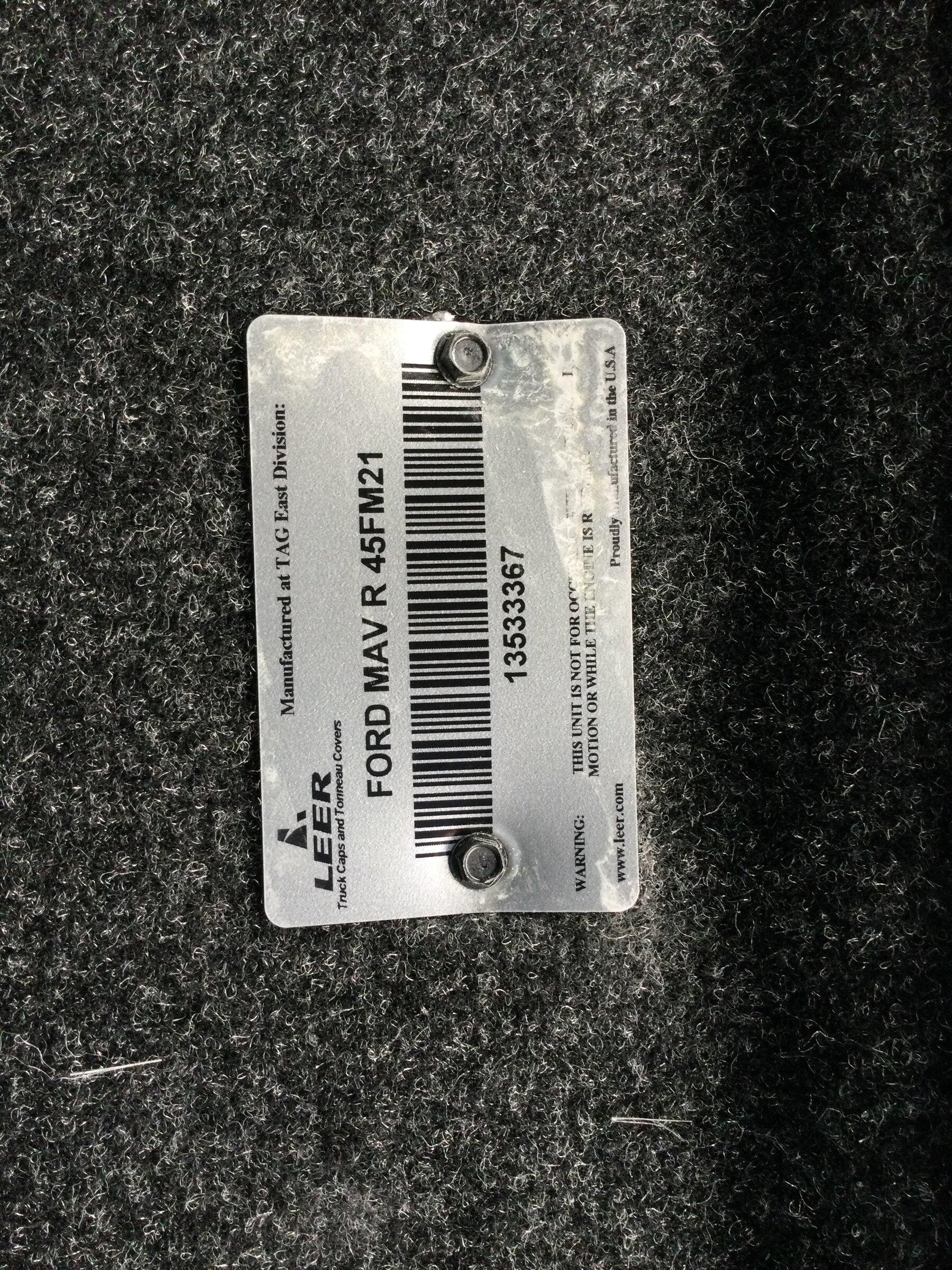Ford Maverick Cap (Topper) C7CB823F-DD07-4E36-BB30-60BC0106ACA3