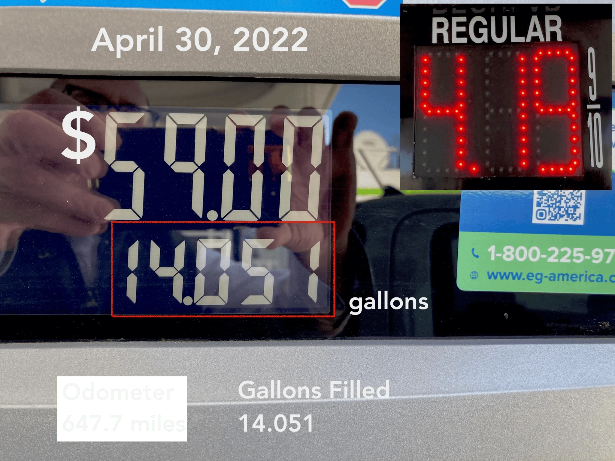 Ford Maverick 647.7 miles (estimated 30 miles remaining until empty) IMG_0049