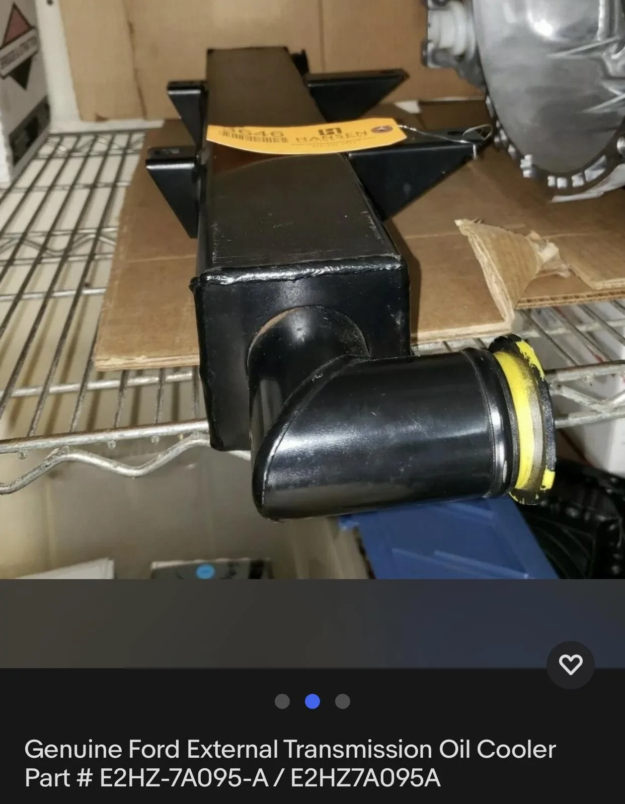 Ford Maverick Transmission Oil Cooler - Possible add on?  Any pictures? D7221B4F-A1ED-472E-A31F-72E6B727E1DC
