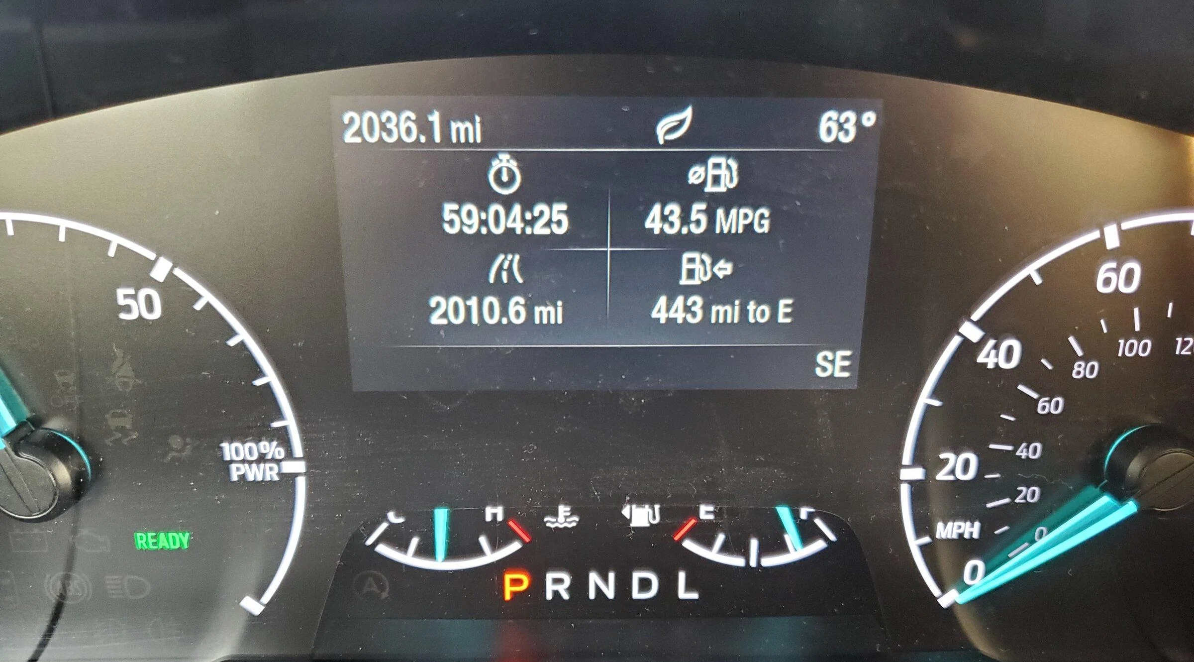 Ford Maverick How to hypermile a hybrid for MPG! 20220423_190814