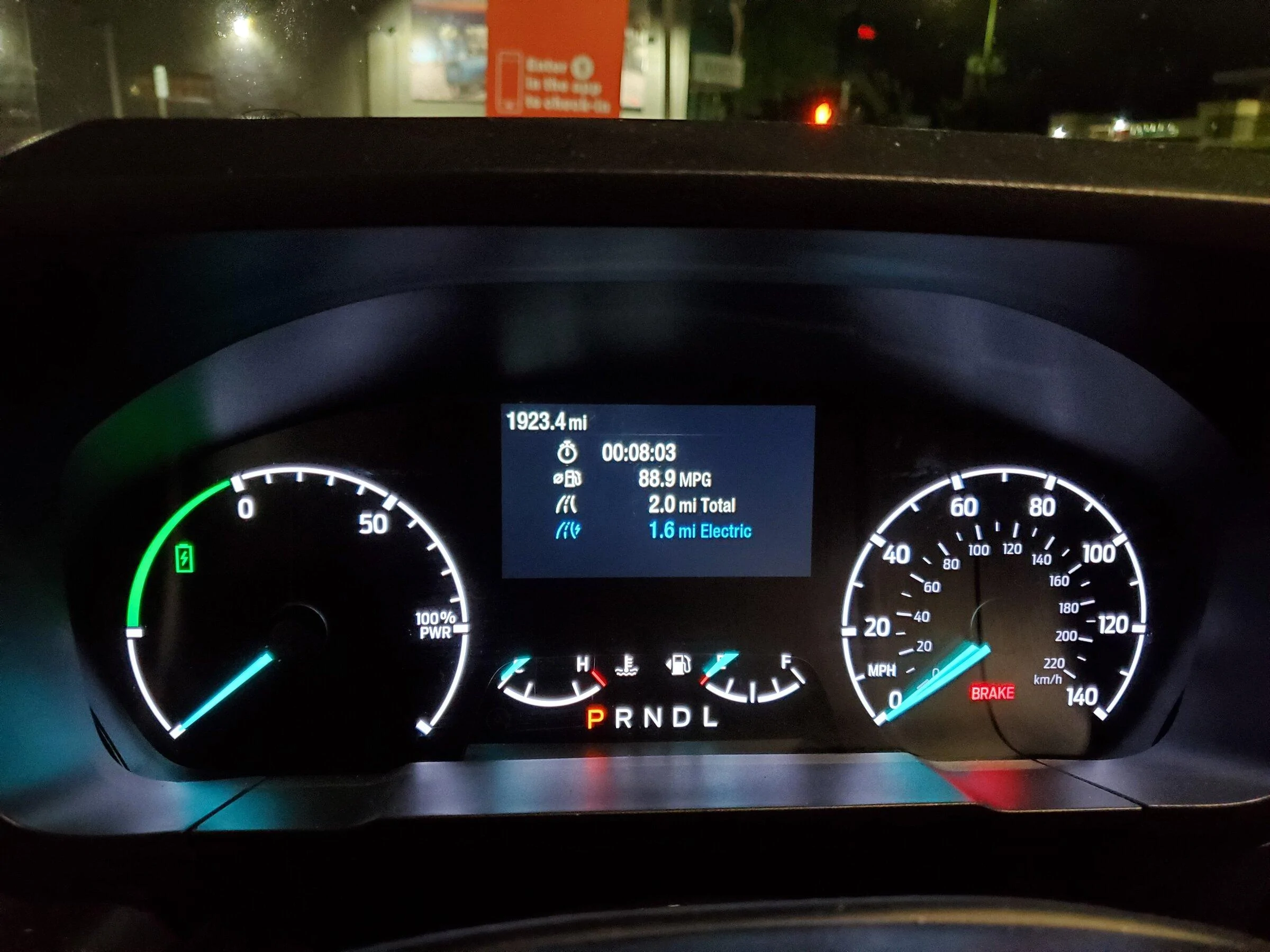 Ford Maverick How to hypermile a hybrid for MPG! 20220420_202559