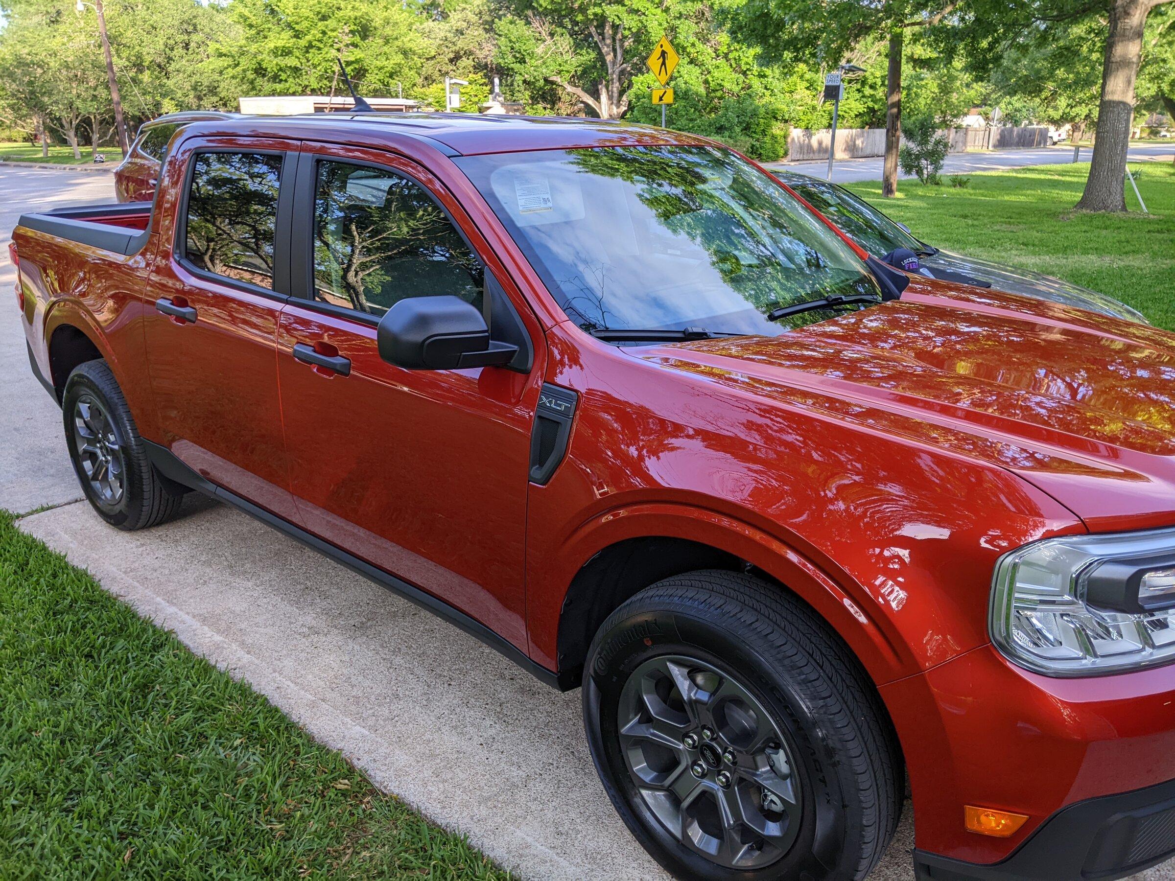 Ford Maverick HOT PEPPER RED Maverick Photos Thread PXL_20220429_234115549