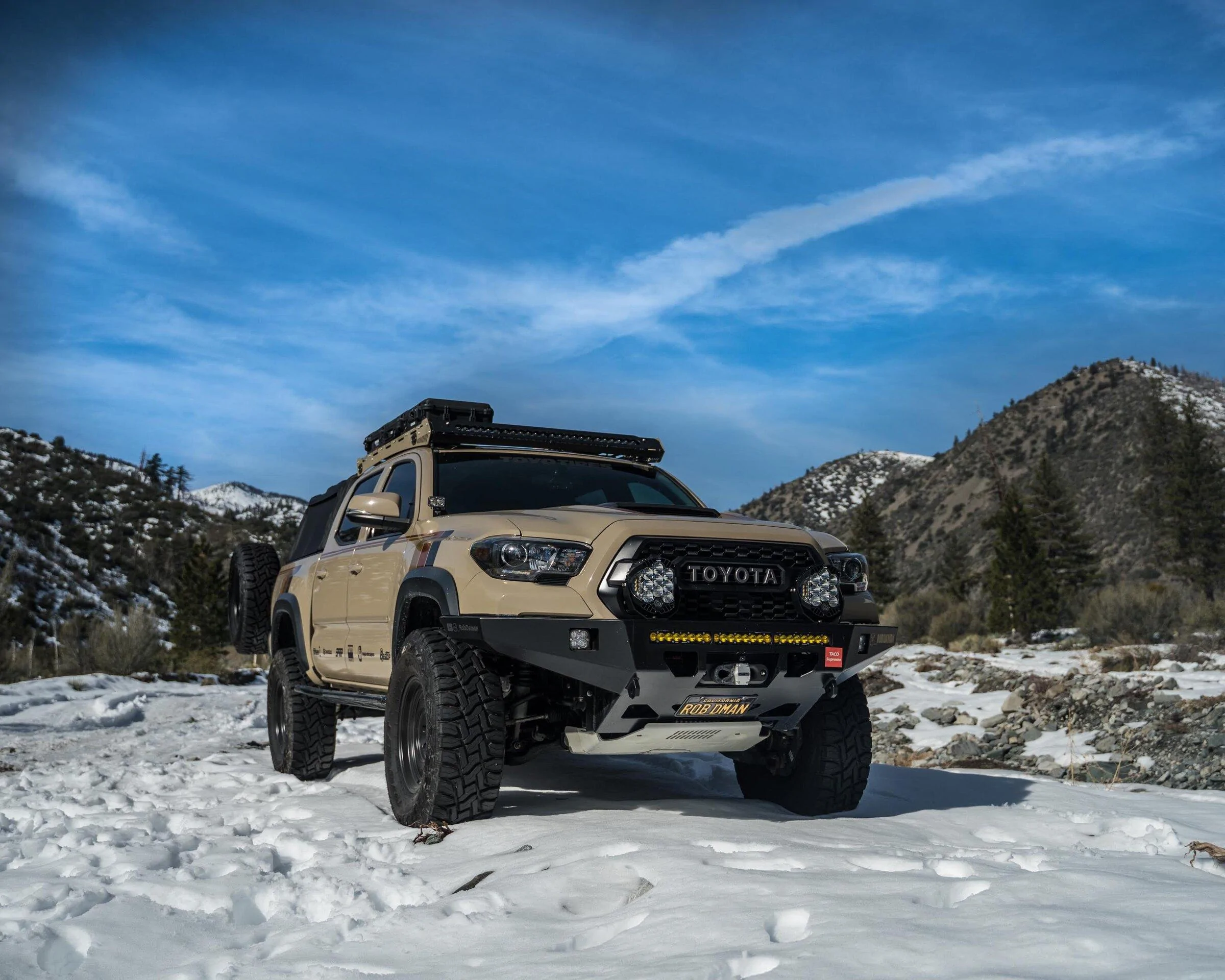 Ford Maverick taking a poll on hood scoop yay or nay ? IG - Lytle Creek Jan 2020-33