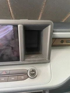Ford Maverick That awkward cubbie next to the infotainment screen cubbie 1