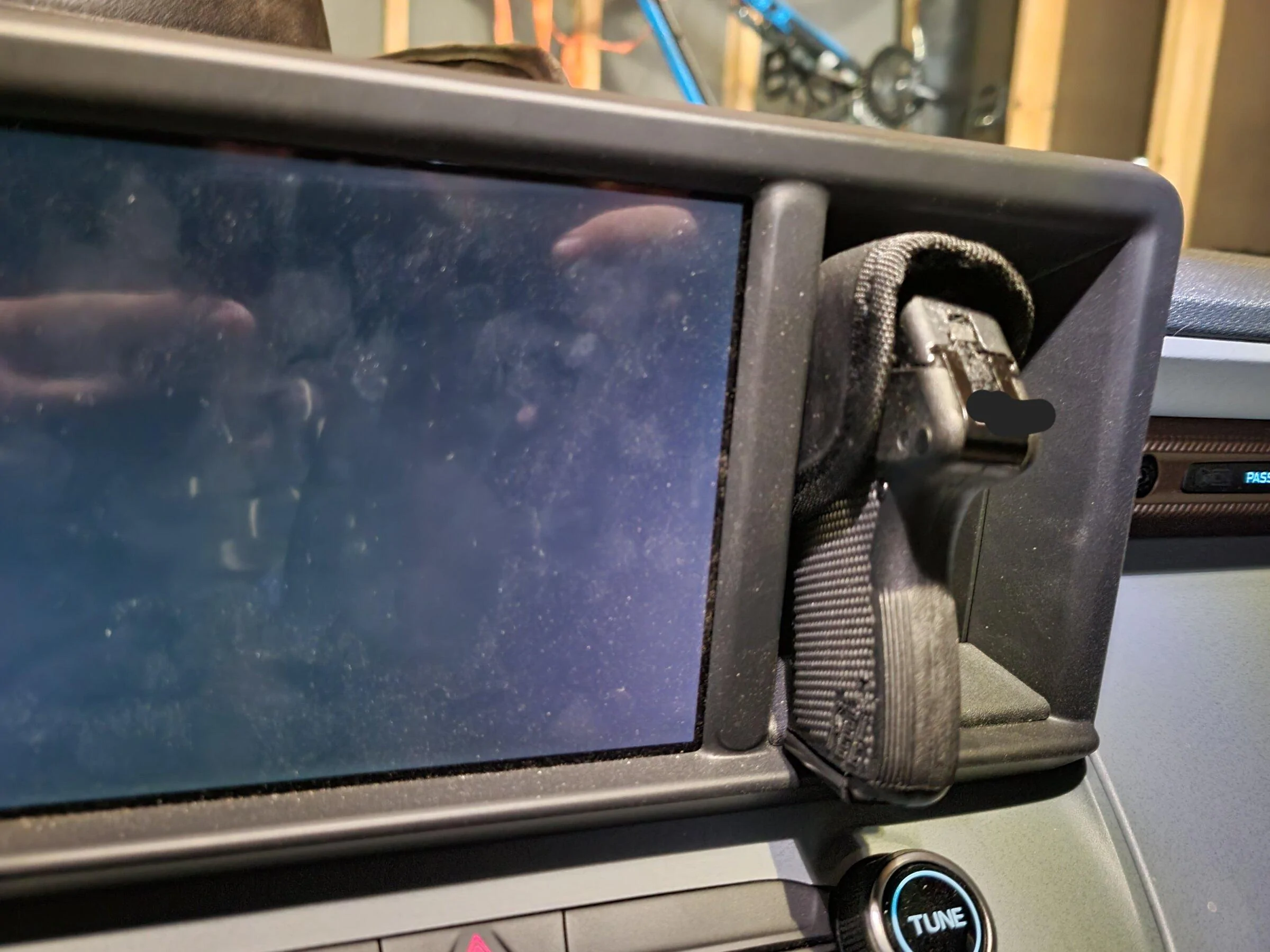 Ford Maverick Creative Ideas for Dash Cubby Storage 20220502_114107